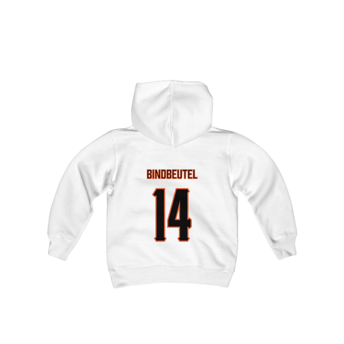 Youth Gracie Bindbeutel #14 Cursive Cowgirls Hoodie