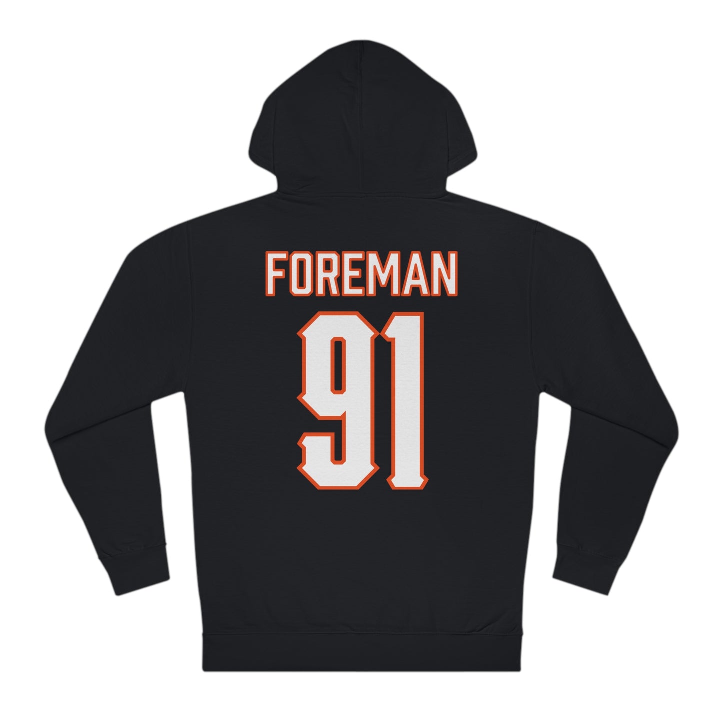 Jaedon Foreman #91 Cursive Cowboys Hoodie