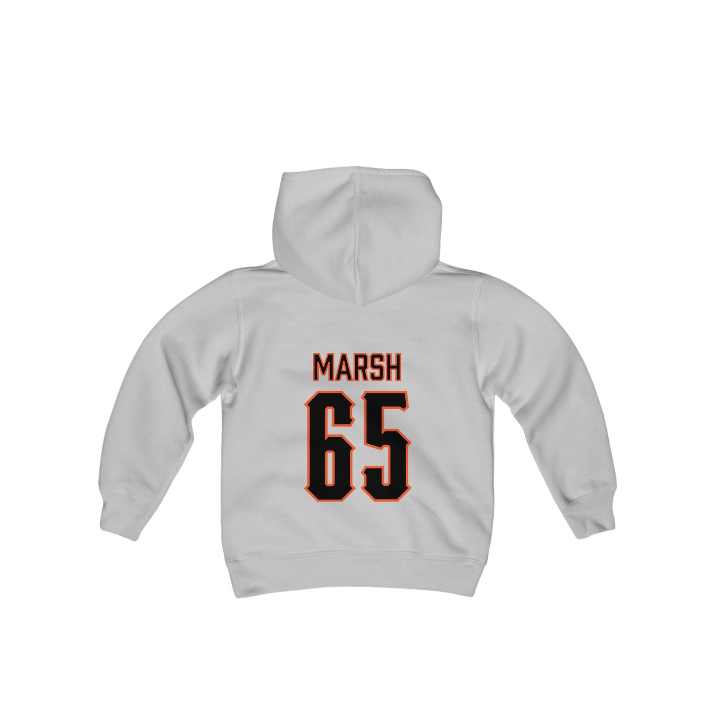 Youth Hilton Marsh #65 Cursive Cowboys Hoodie