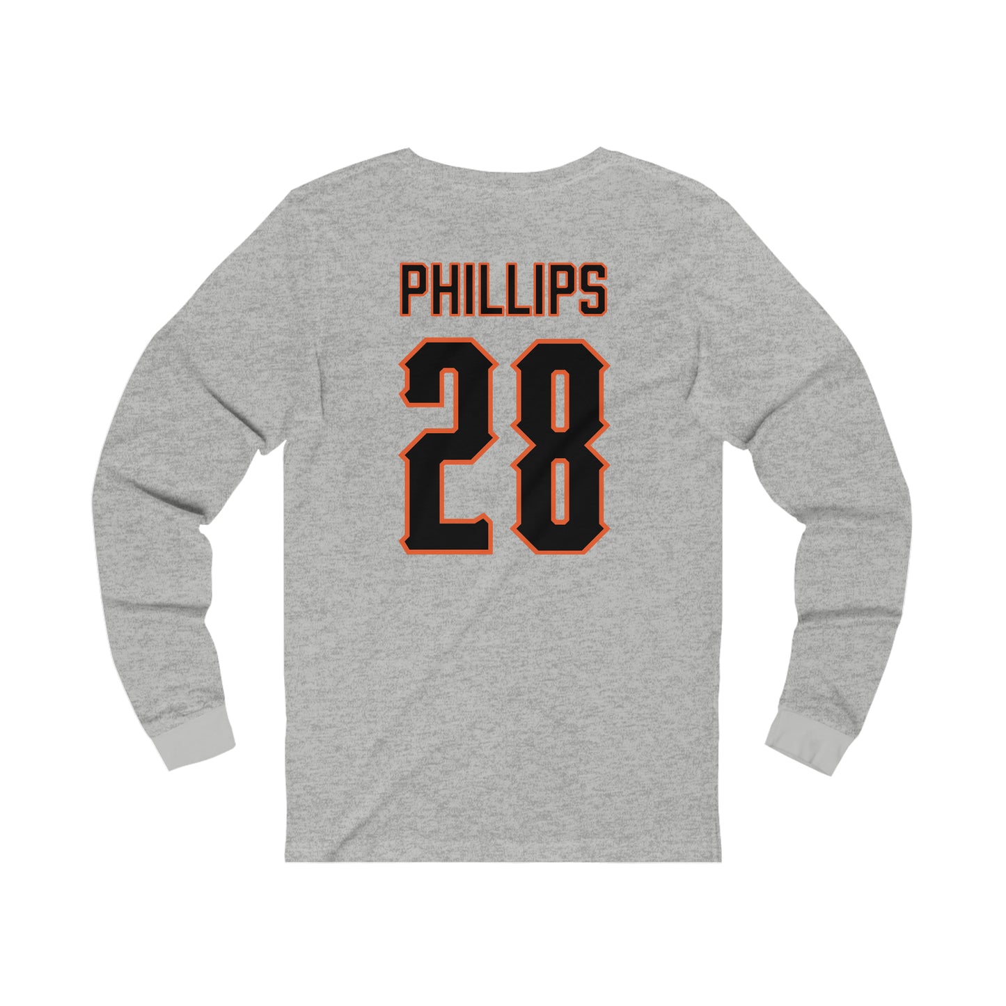 Brennan Phillips #28 Pitching Pete Long Sleeve