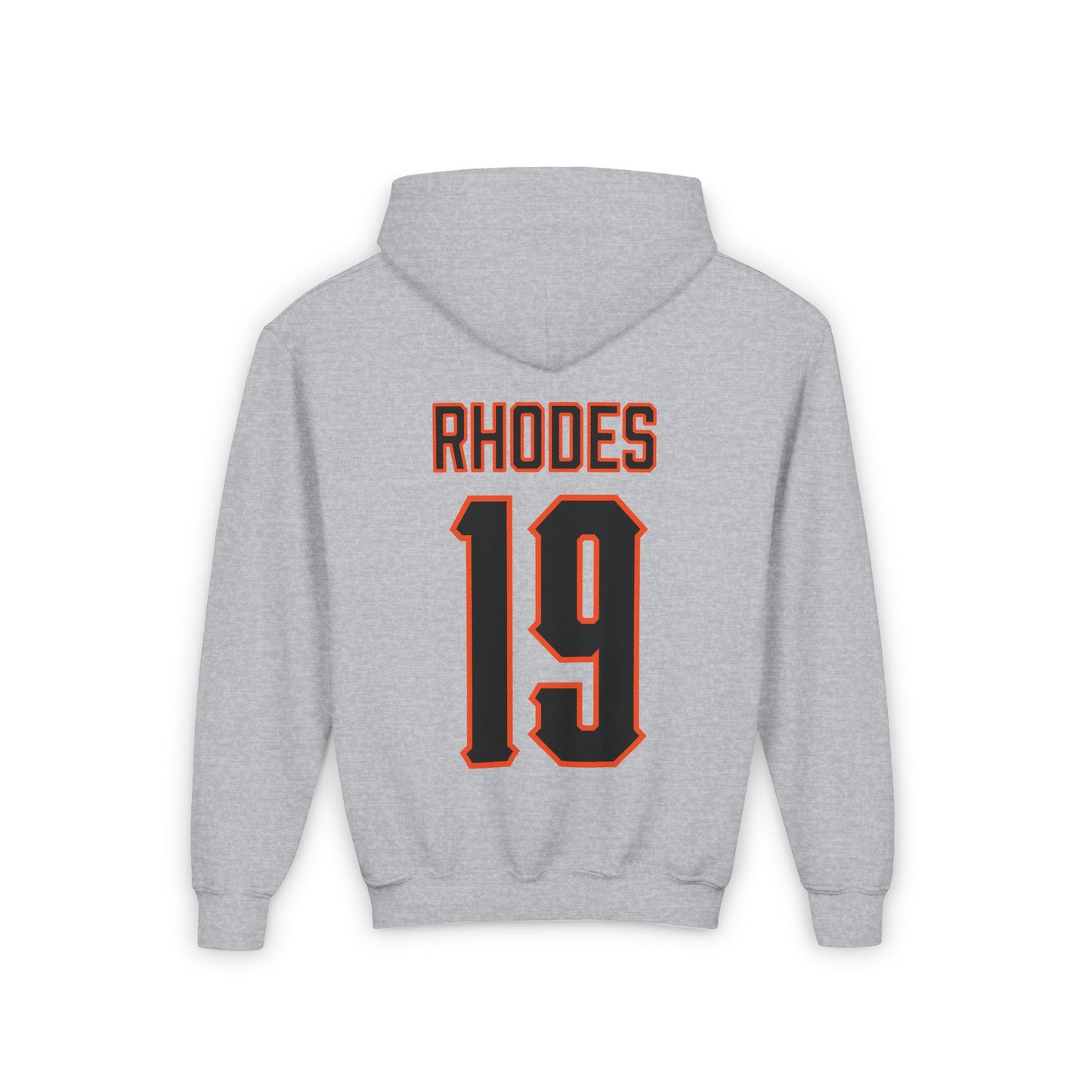 Youth Stormy Rhodes #19 Cursive Cowboys Hoodie