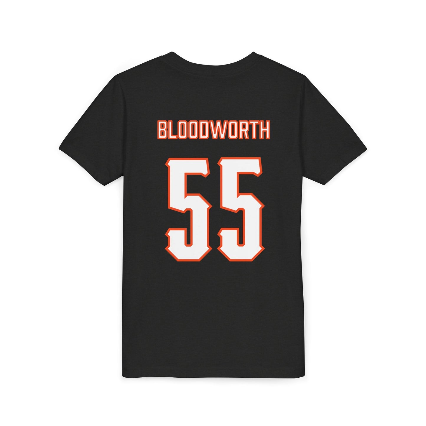 Youth Megan Bloodworth #55 Cursive Cowgirls T-Shirt