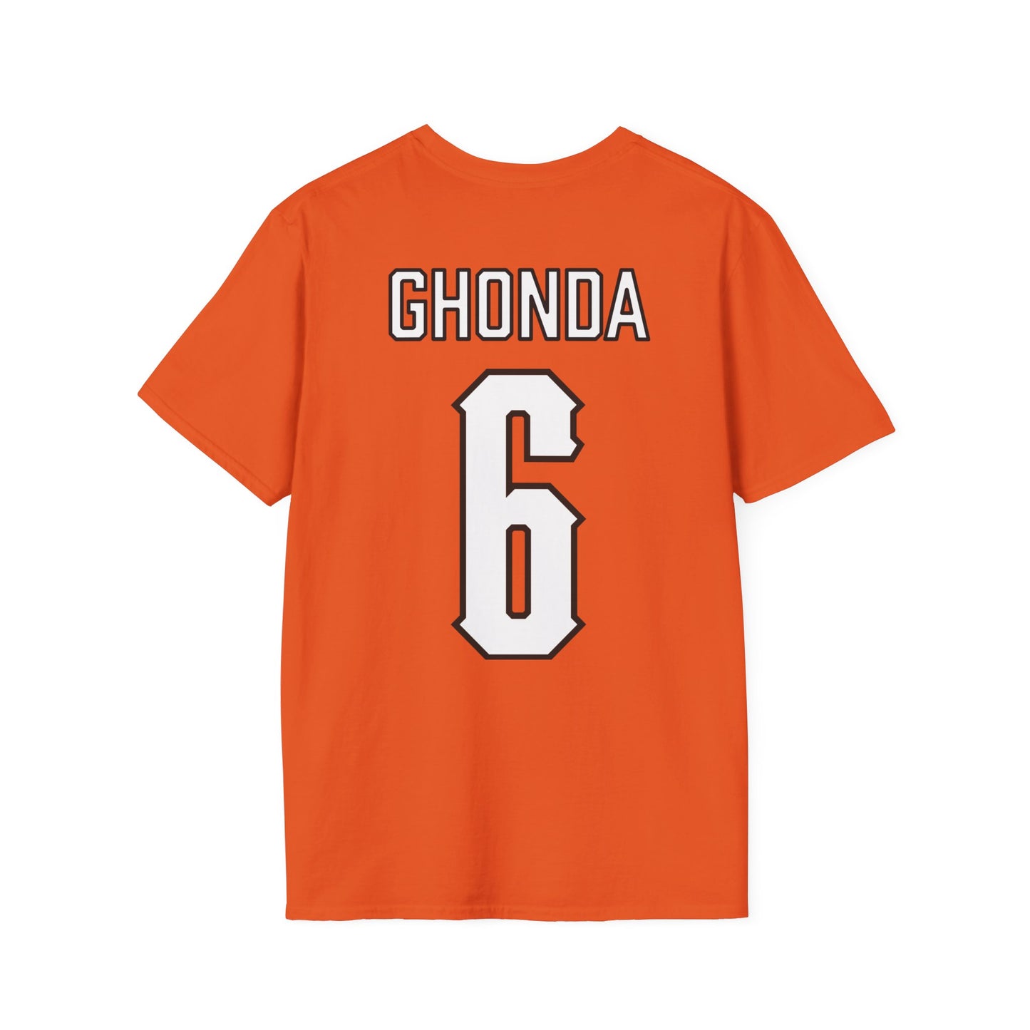 Adelhia Ghonda #6 Orange Pokes T-Shirt