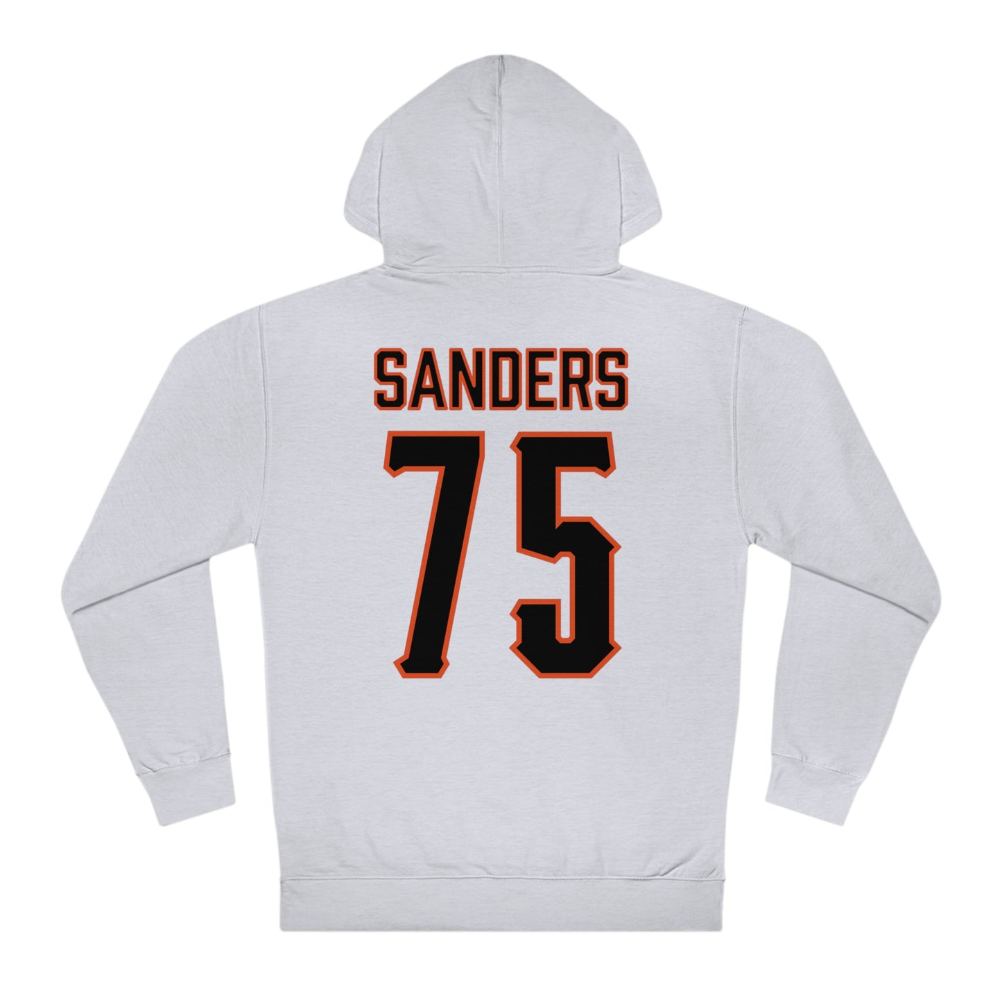 Jakobe Sanders #75 Cursive Cowboys Hoodie