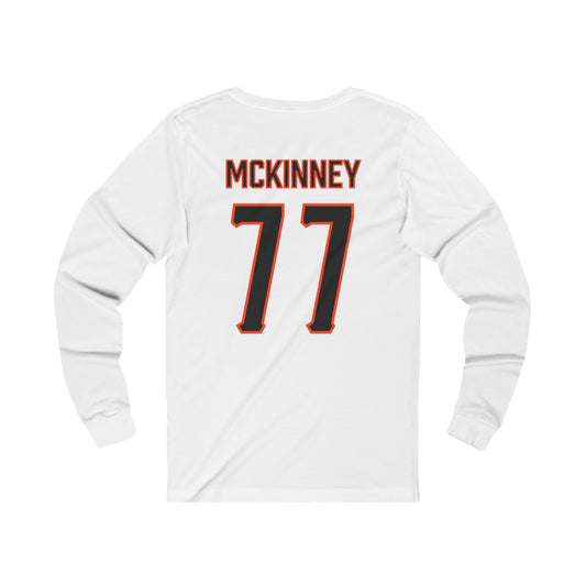 Noah McKinney #77 Cursive Cowboys Long Sleeve