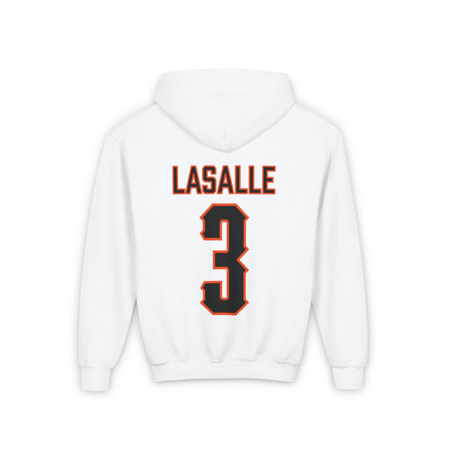 Youth Donovan LaSalle #3 Cursive Cowboys Hoodie