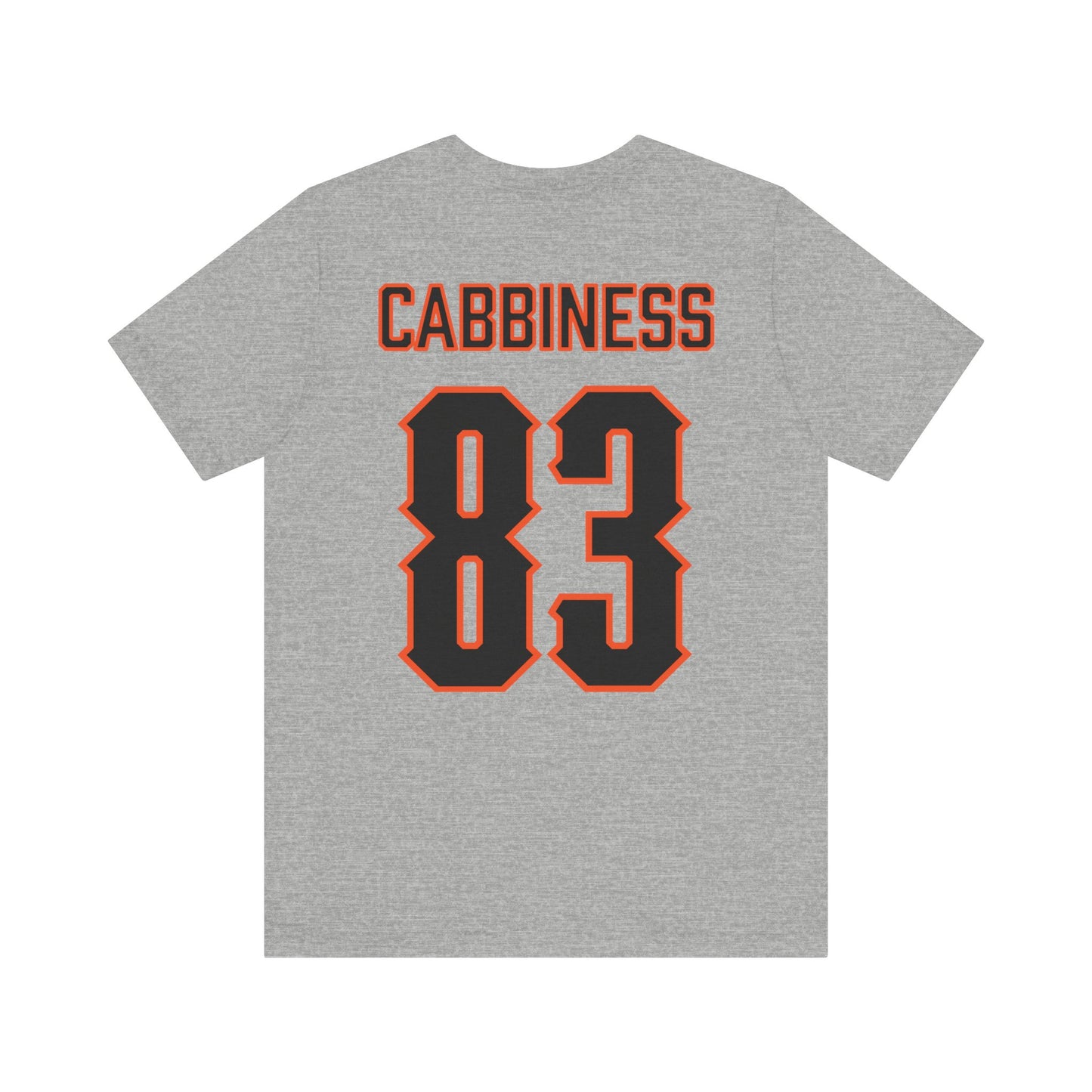 Cale Cabbiness #83 Cursive Cowboys T-Shirt