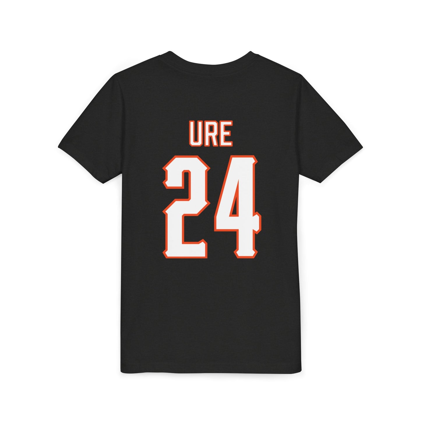 Youth Ryan Ure #24 Cursive Cowboys T-Shirt