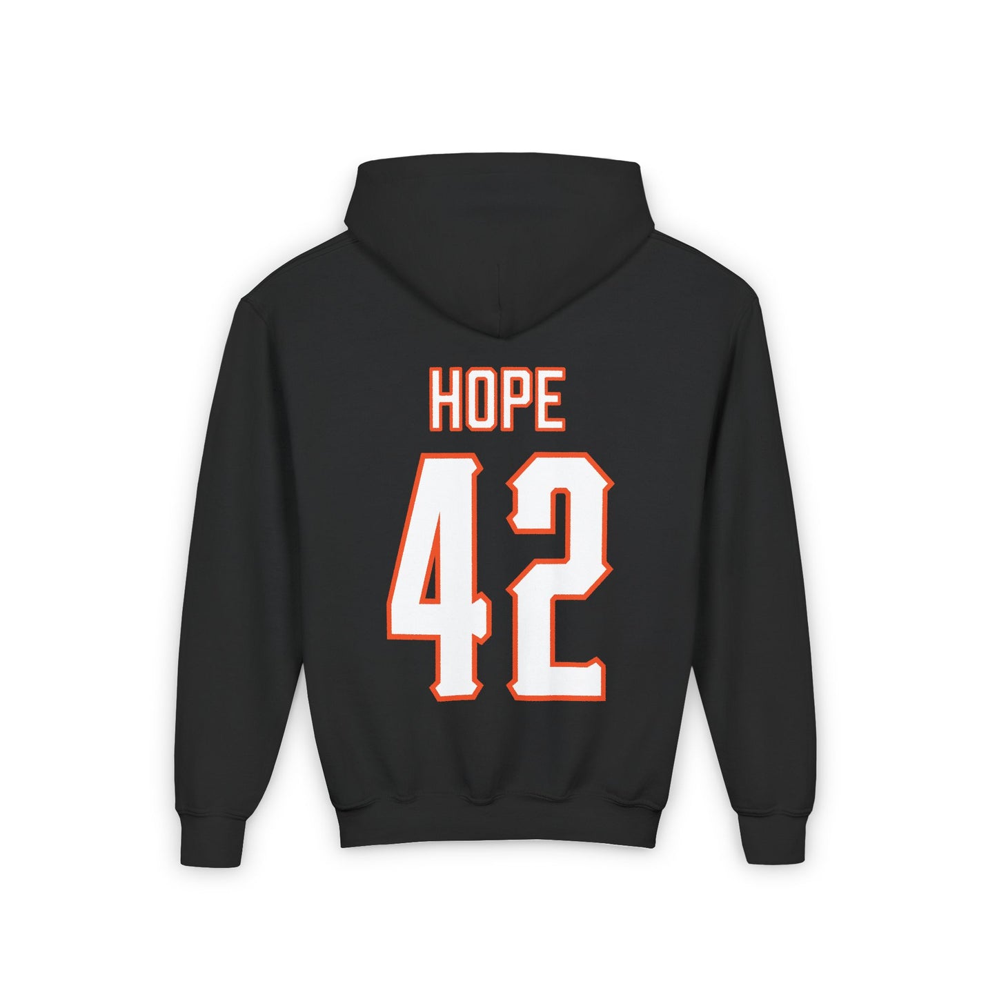 Youth Jett Hope #42 Cursive Cowboys Hoodie