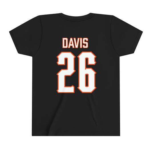 Youth Rosie Davis #26 Cursive Cowgirls T-Shirt