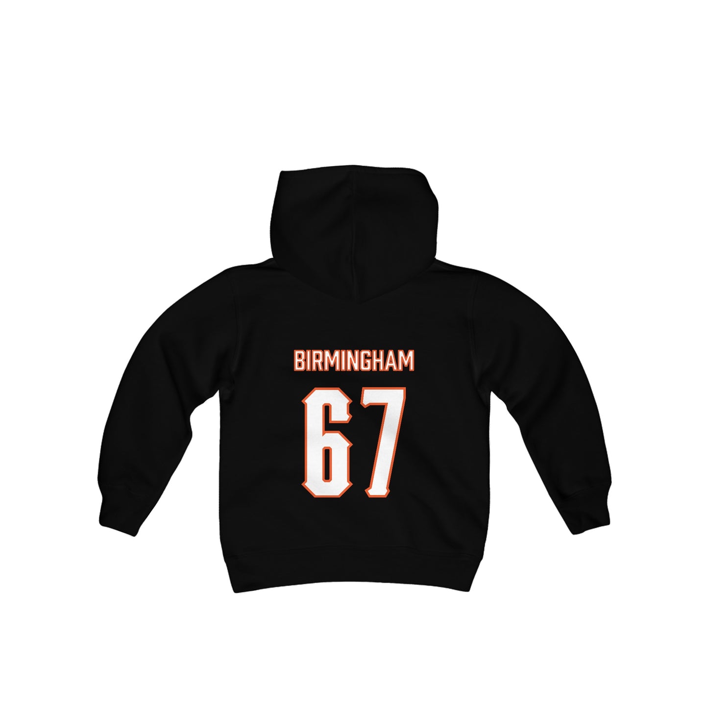 Youth Cole Birmingham #67 Cursive Cowboys Hoodie