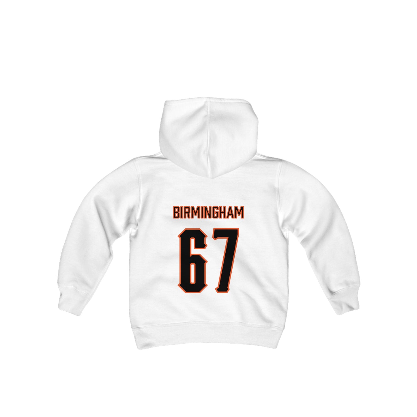 Youth Cole Birmingham #67 Cursive Cowboys Hoodie