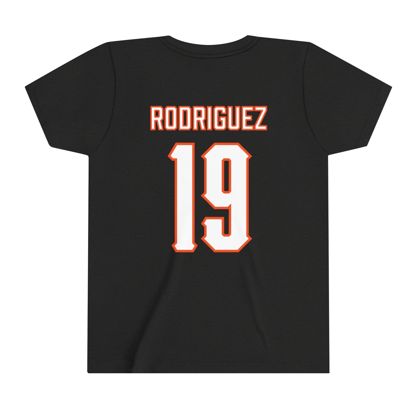 Youth Gabriel Rodriguez #19 Cursive Cowboys T-Shirt