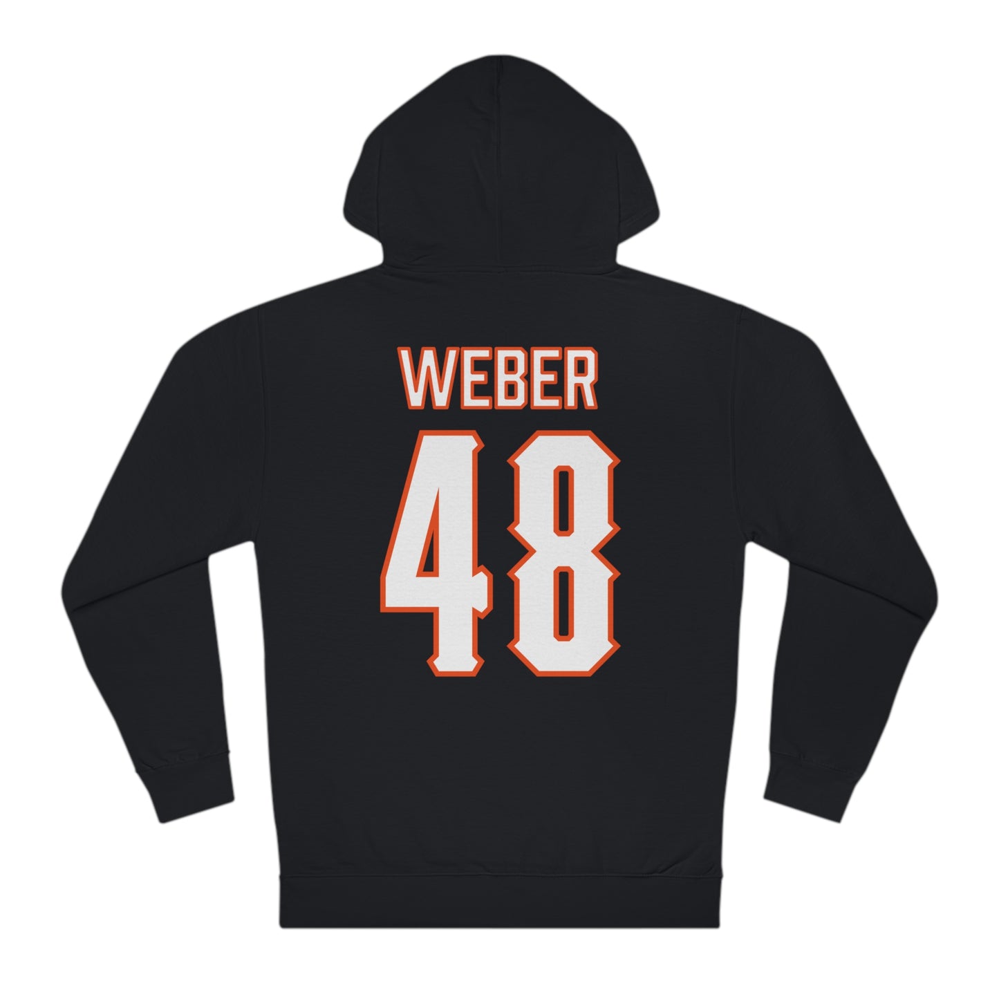 Aaron Weber #48 Cursive Cowboys Hoodie