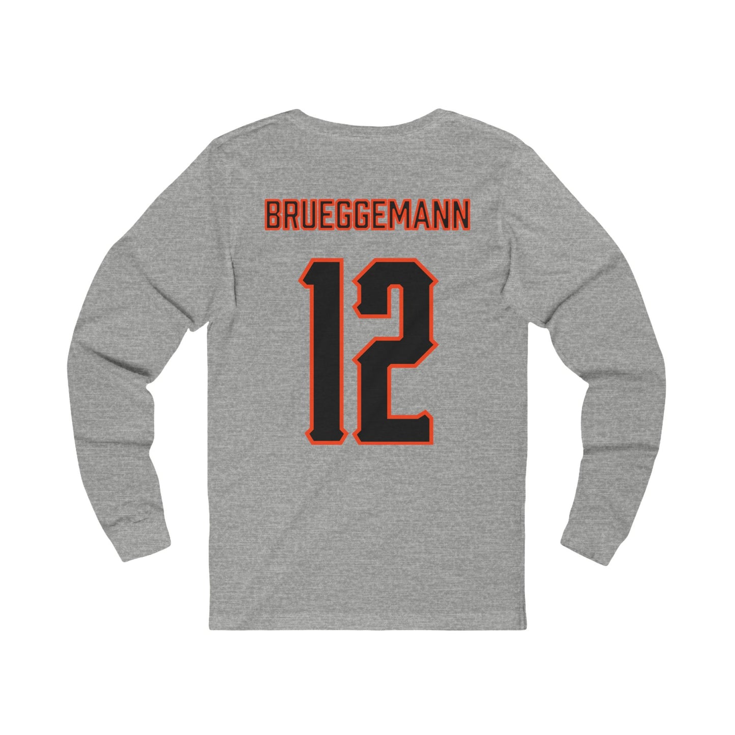 Colin Brueggemann #12 Cursive Cowboys Long Sleeve