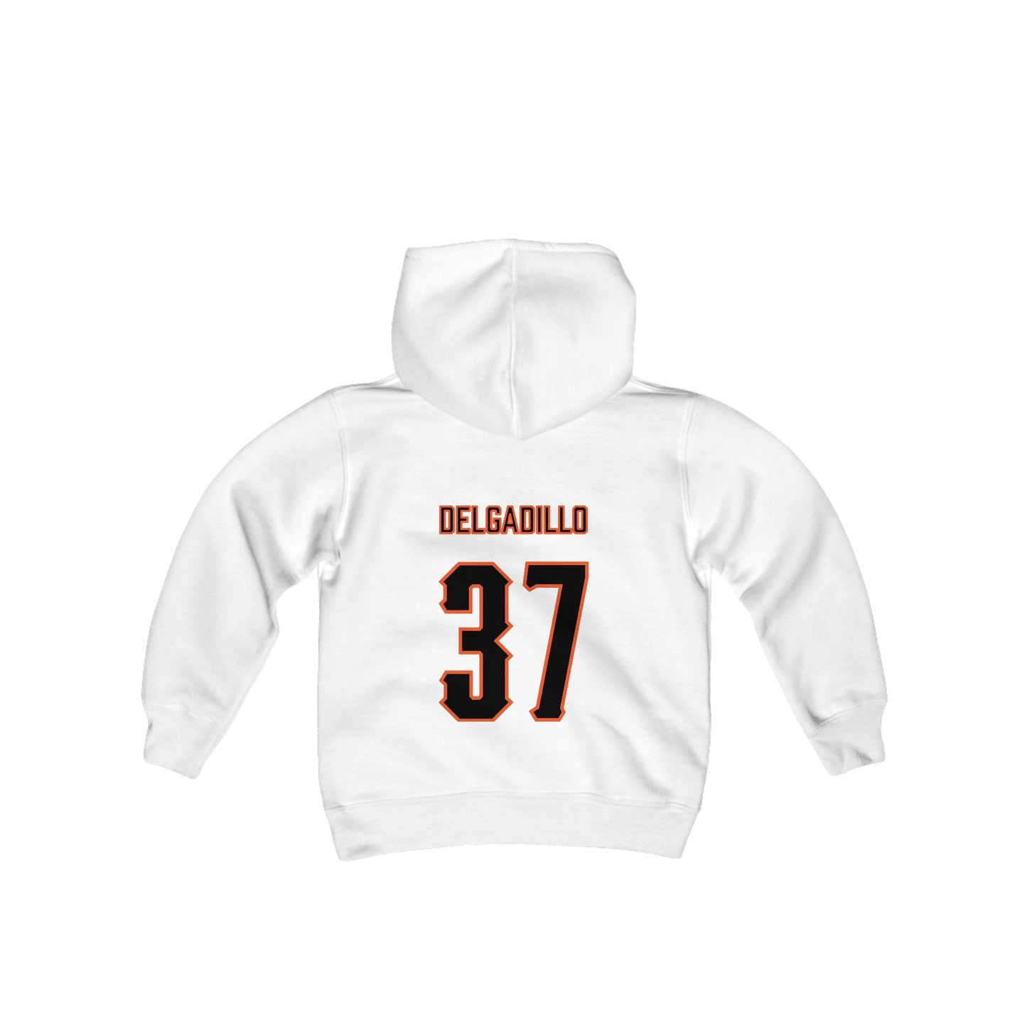 Youth Megan Delgadillo #37 Cursive Cowgirls Hoodie