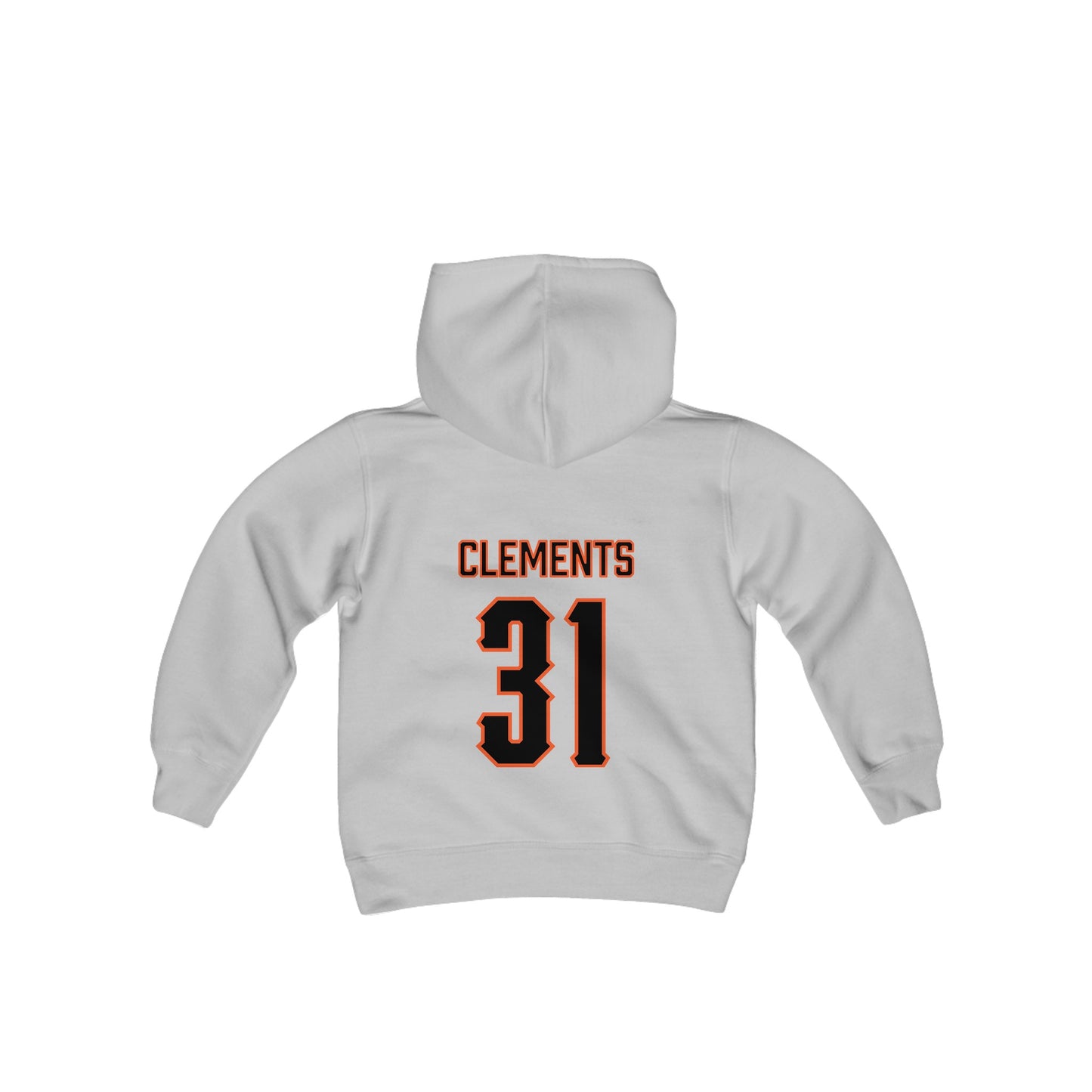 Youth Chance Clements #31 Cursive Cowboys Hoodie