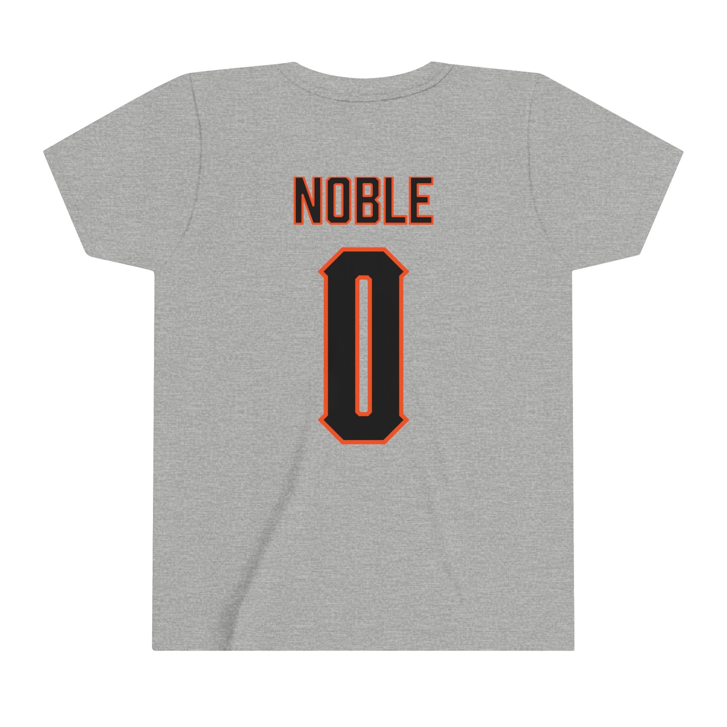 Quincy Noble #0 Cursive Cowgirls Youth T-Shirt