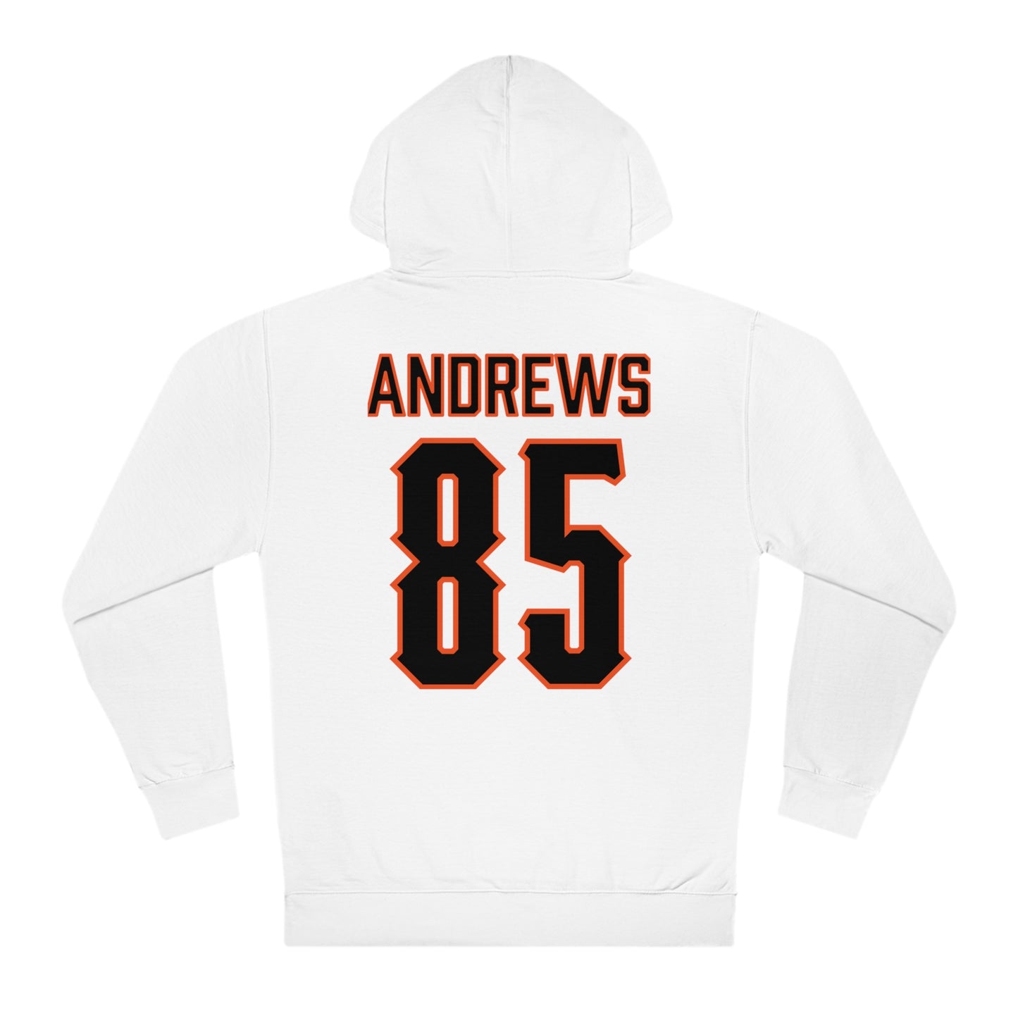 Tykie Andrews #85 Cursive Cowboys Hoodie