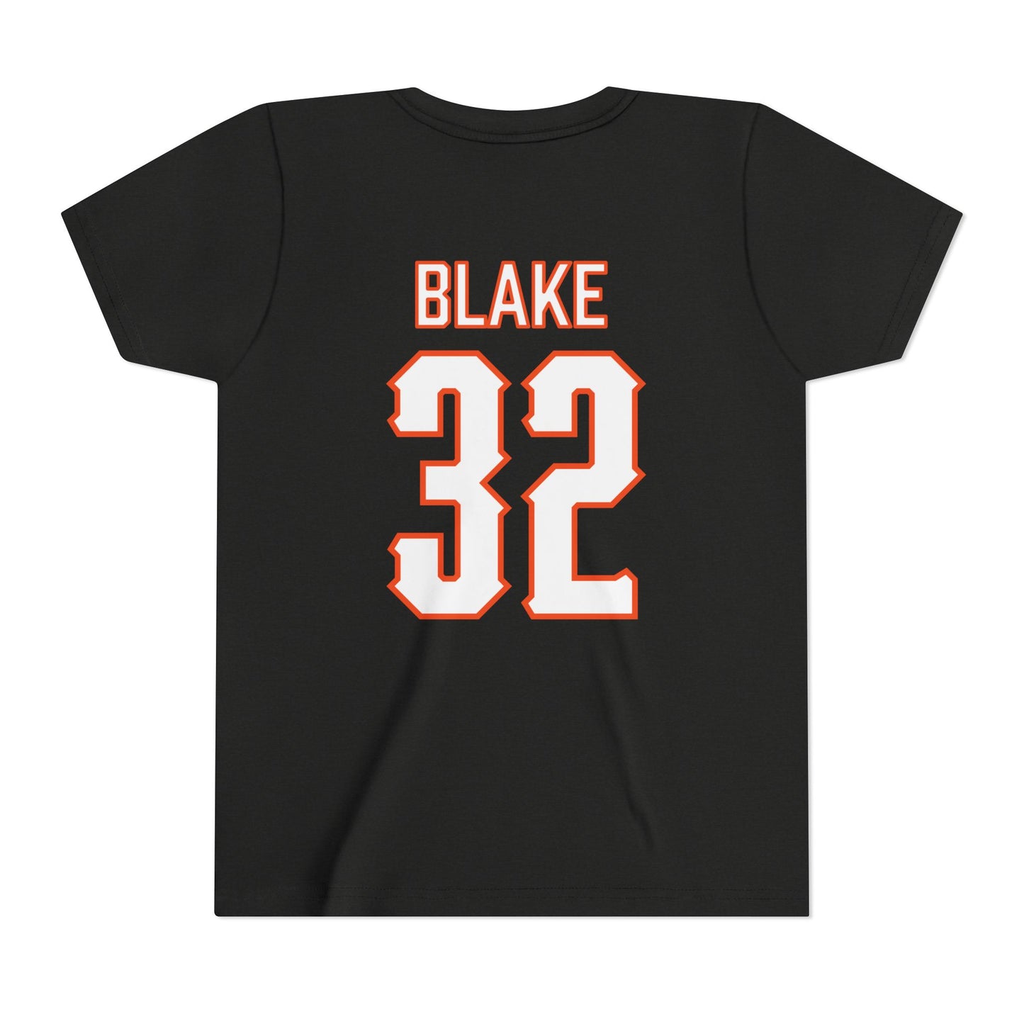 Youth Drew Blake #32 Cursive Cowboys T-Shirt