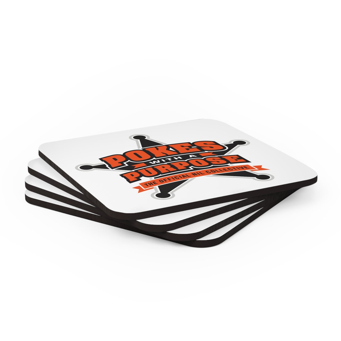 Pokes With A Purpose 4x Coaster Set