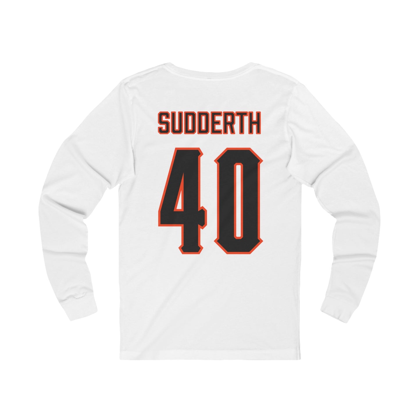 Cale Sudderth #40 Cursive Cowboys Long Sleeve