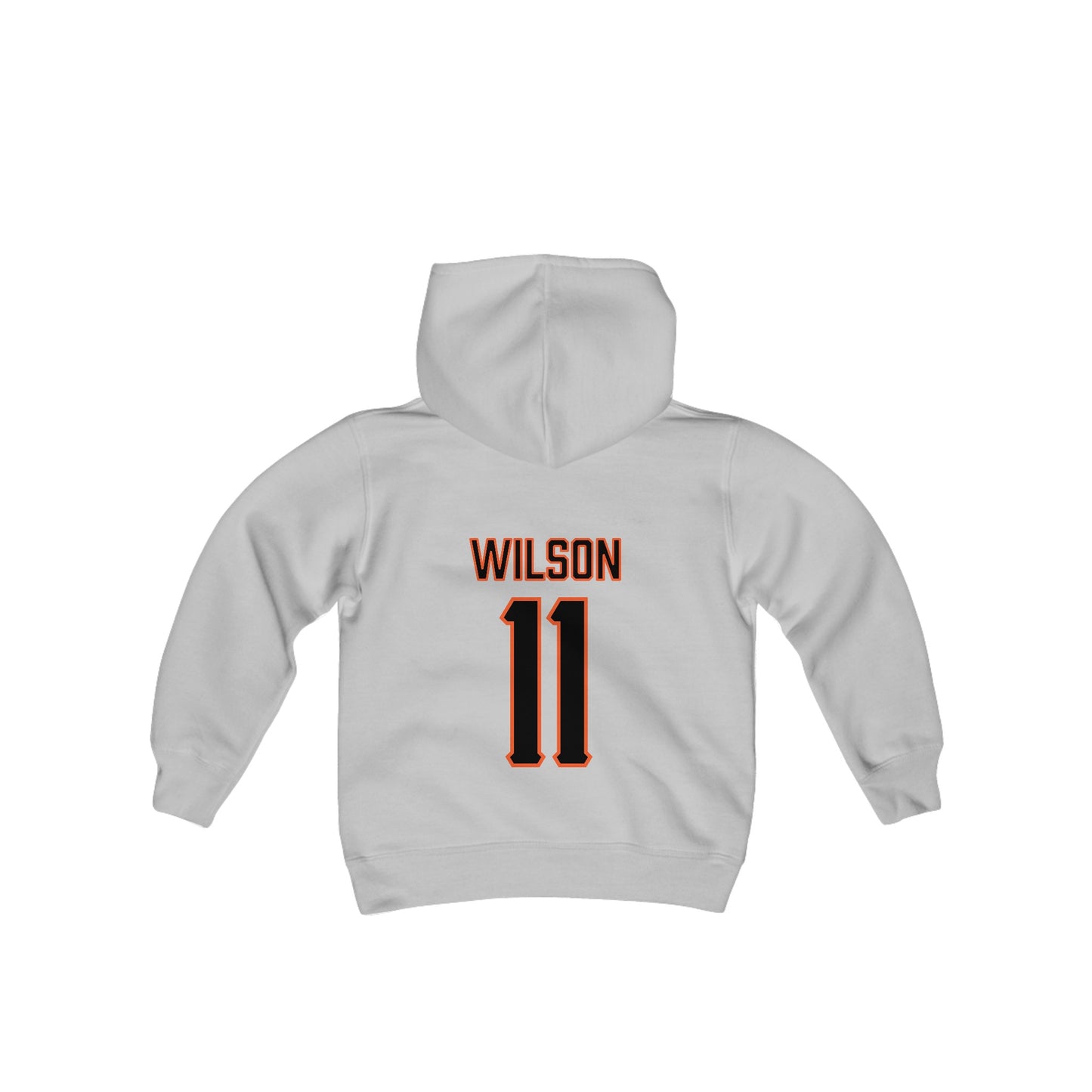 Youth Laudan Wilson #11 Cursive Cowgirls Hoodie