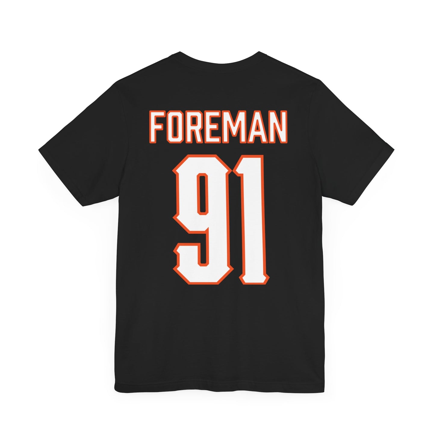 Jaedon Foreman #91 Cursive Cowboys T-Shirt