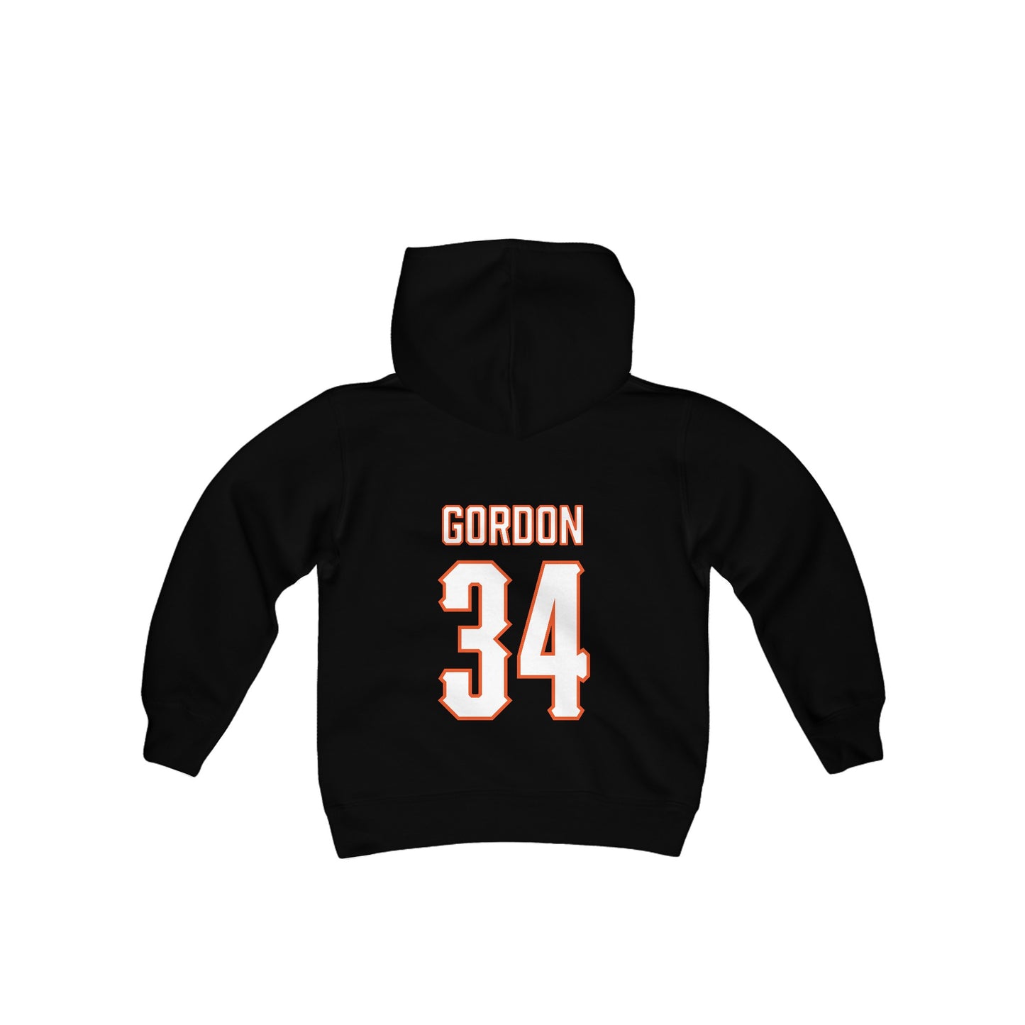 Youth Grace Gordon #34 Cursive Cowgirls Hoodie