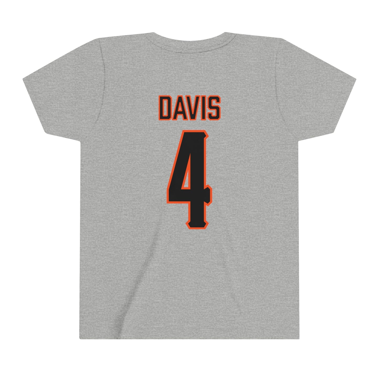 Youth Davonte Davis #4 Cursive Cowboys T-Shirt