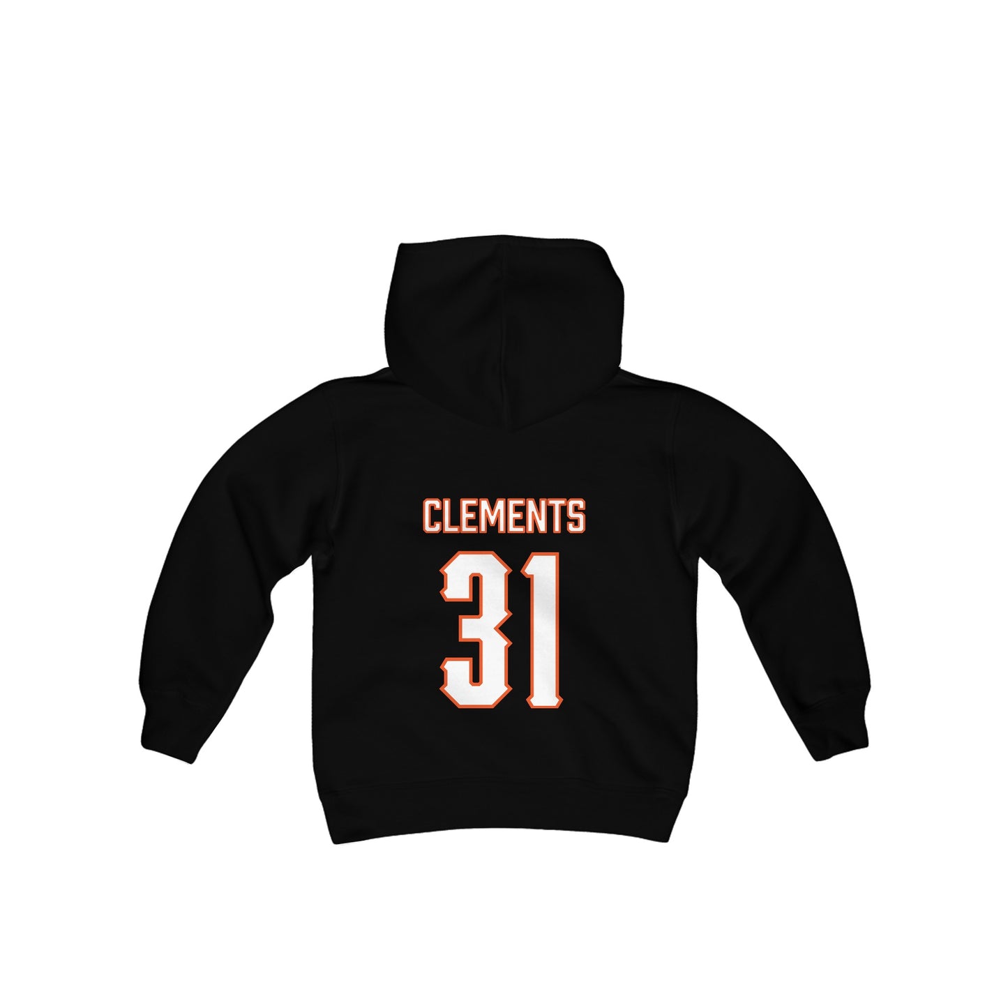 Youth Chance Clements #31 Cursive Cowboys Hoodie