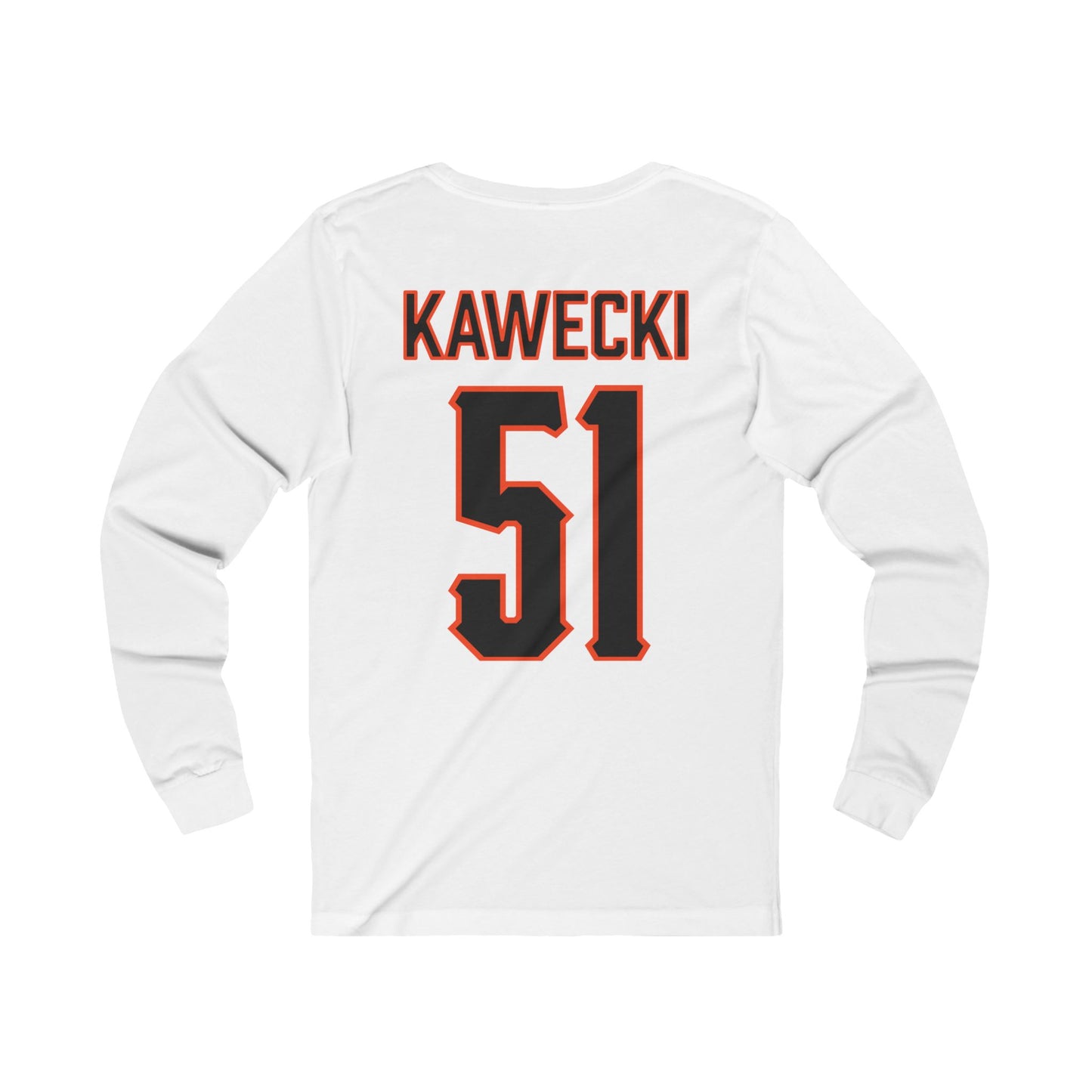 Austin Kawecki #51 Cursive Cowboys Long Sleeve