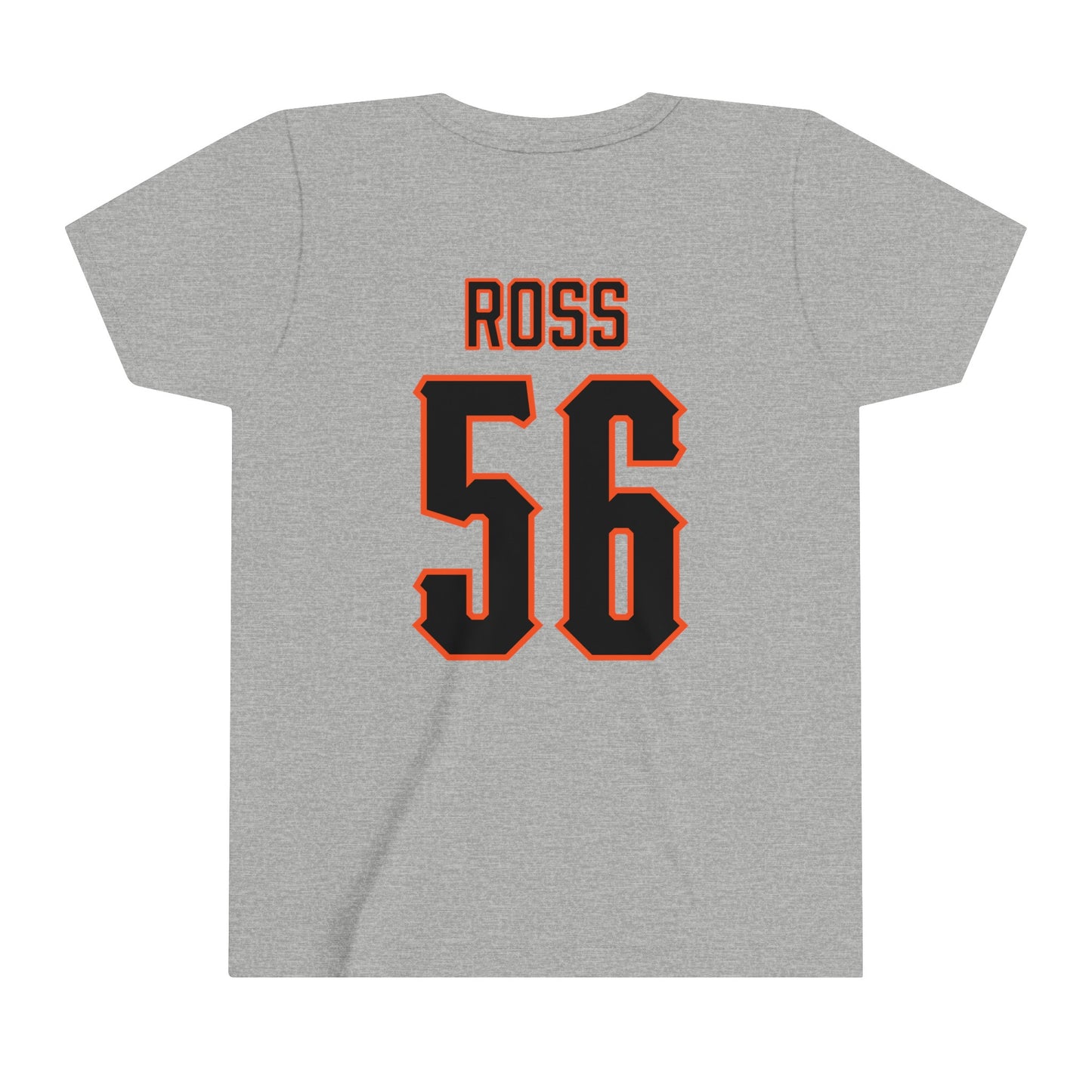 Youth Xavier Ross #56 Cursive Cowboys T-Shirt