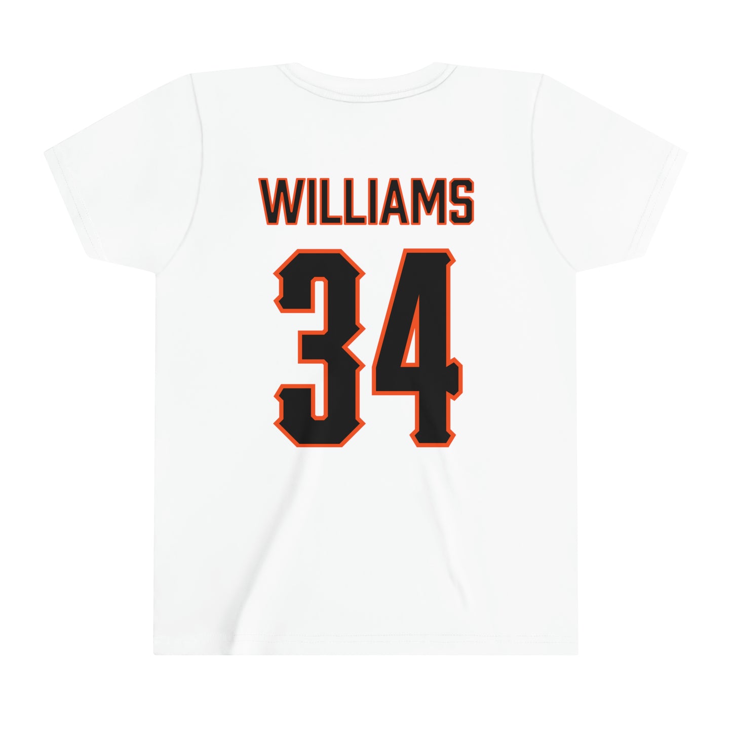 Landry Williams #34 Cursive Cowgirls Youth T-Shirt