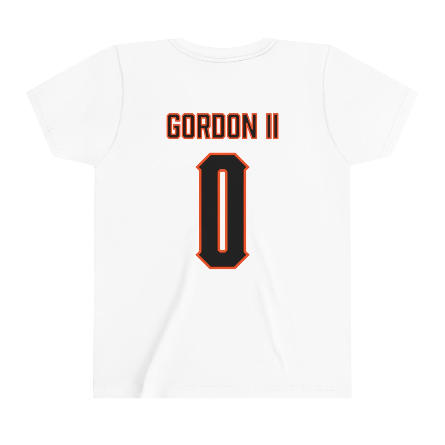 Youth Ollie Gordon II #0 Cursive Cowboys T-Shirt