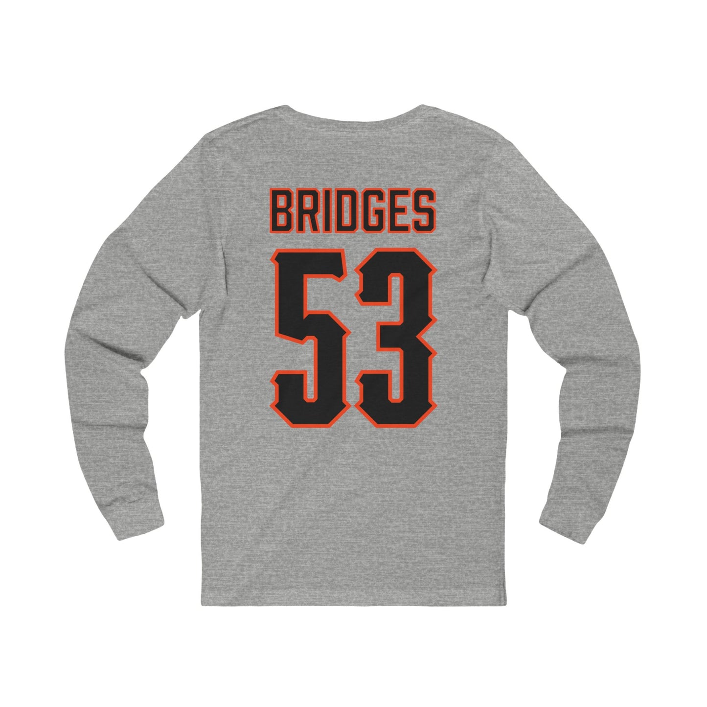 Bowen Bridges #53 Cursive Cowboys Long Sleeve