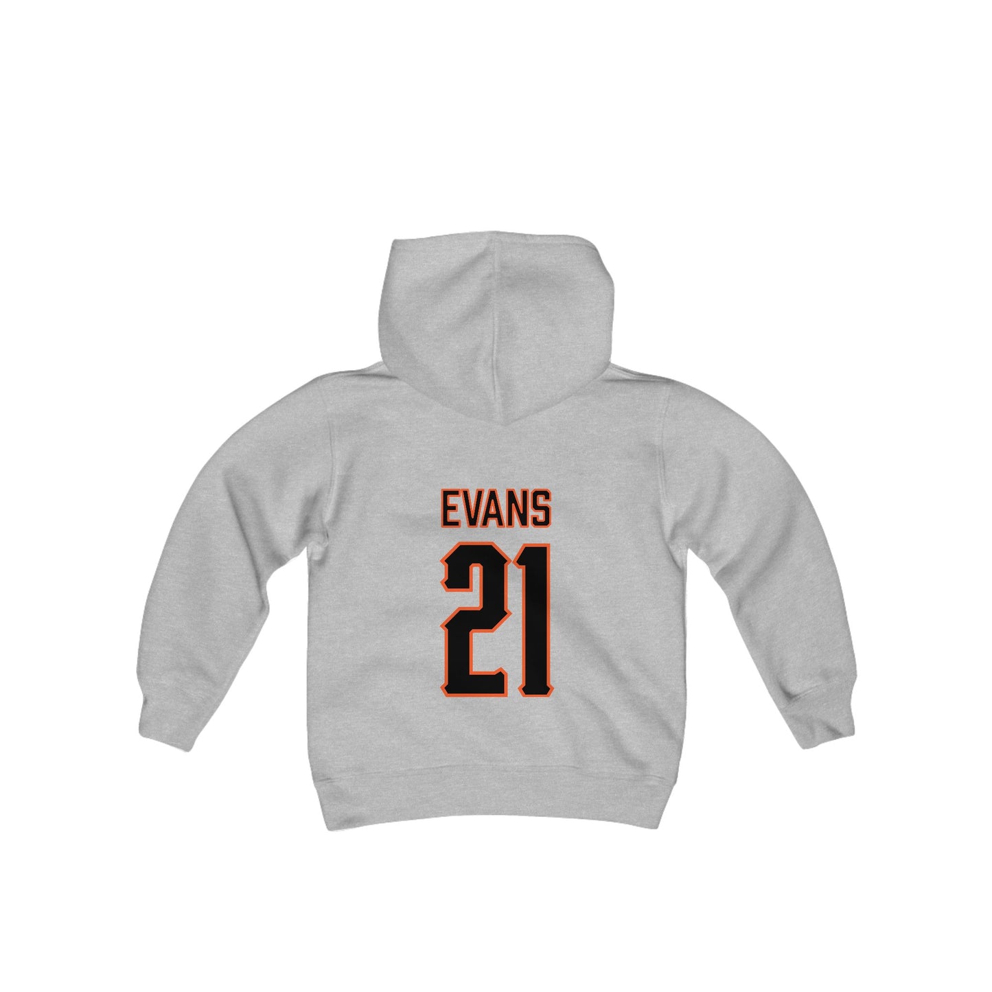 Youth Kennedy Evans #21 Cursive Cowgirls Hoodie