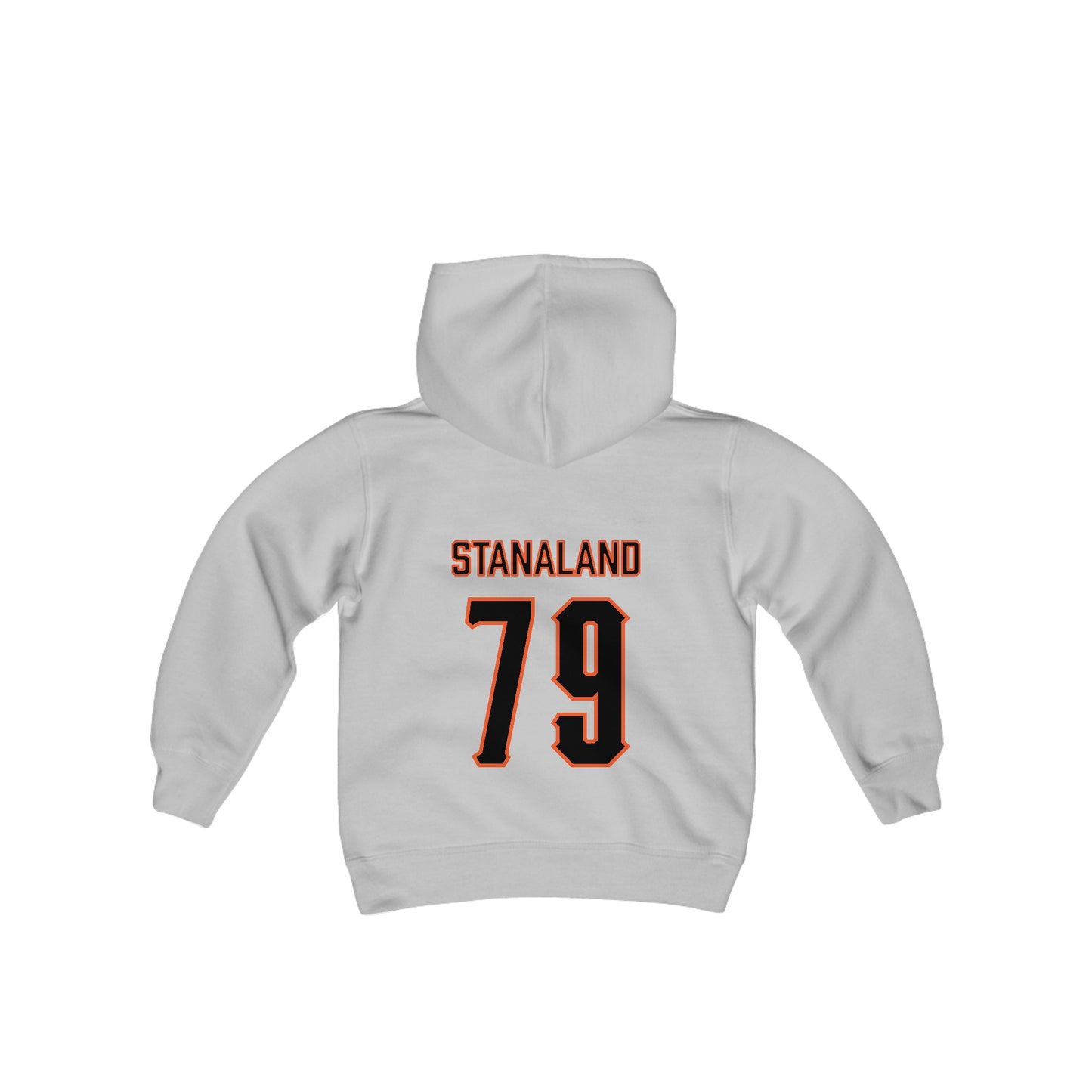 Youth Gage Stanaland #79 Cursive Cowboys Hoodie