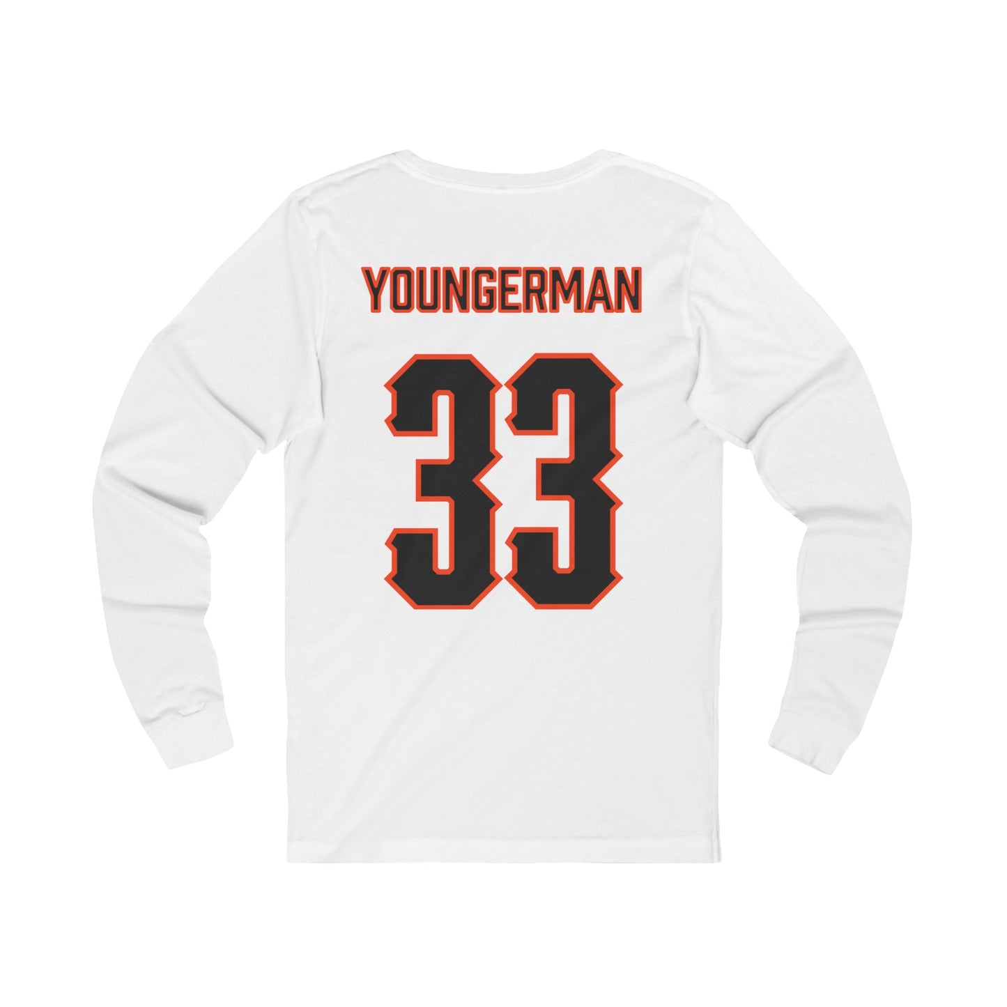 Sean Youngerman #33 Cursive Cowboys Long Sleeve