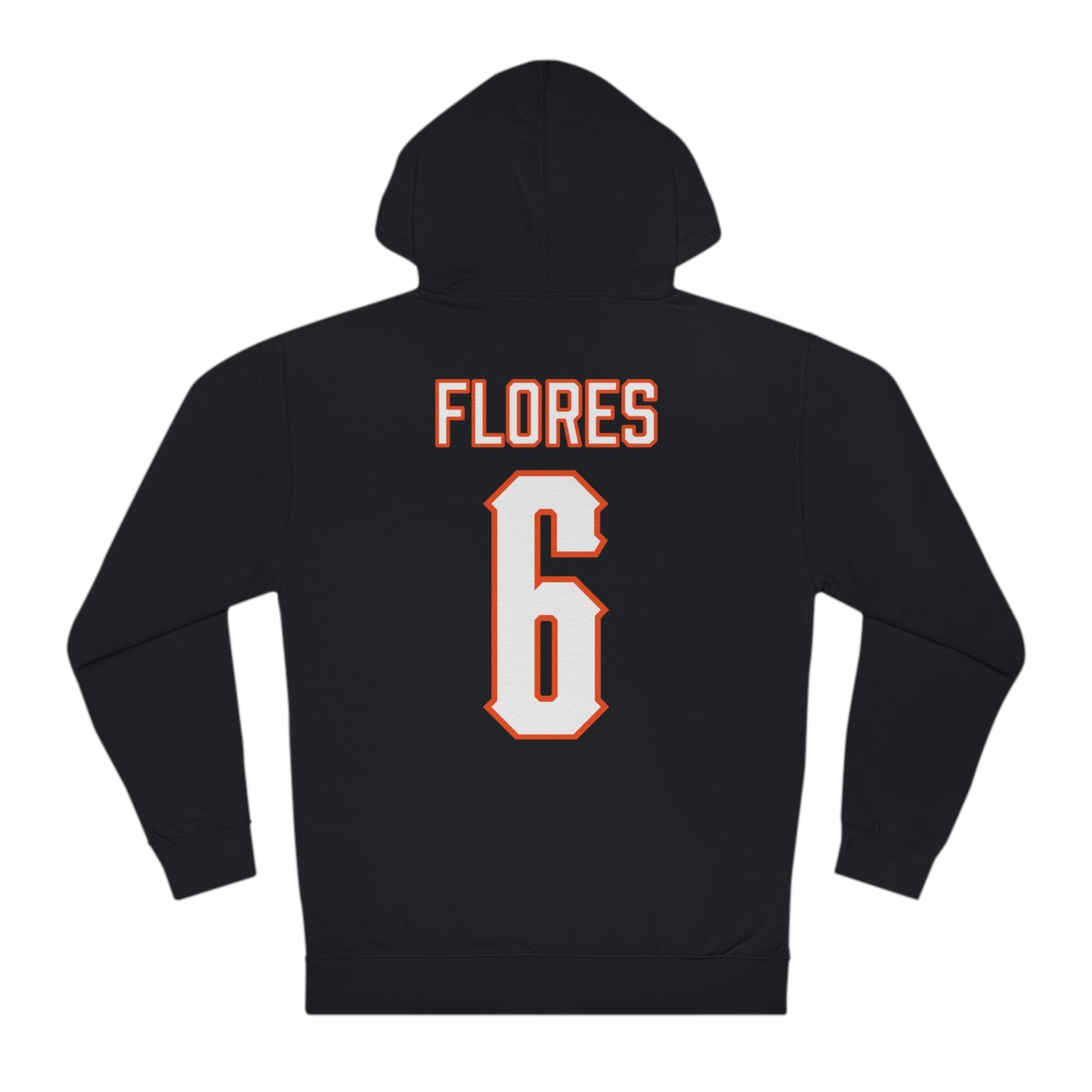 Zane Flores #6 Cursive Cowboys Hoodie