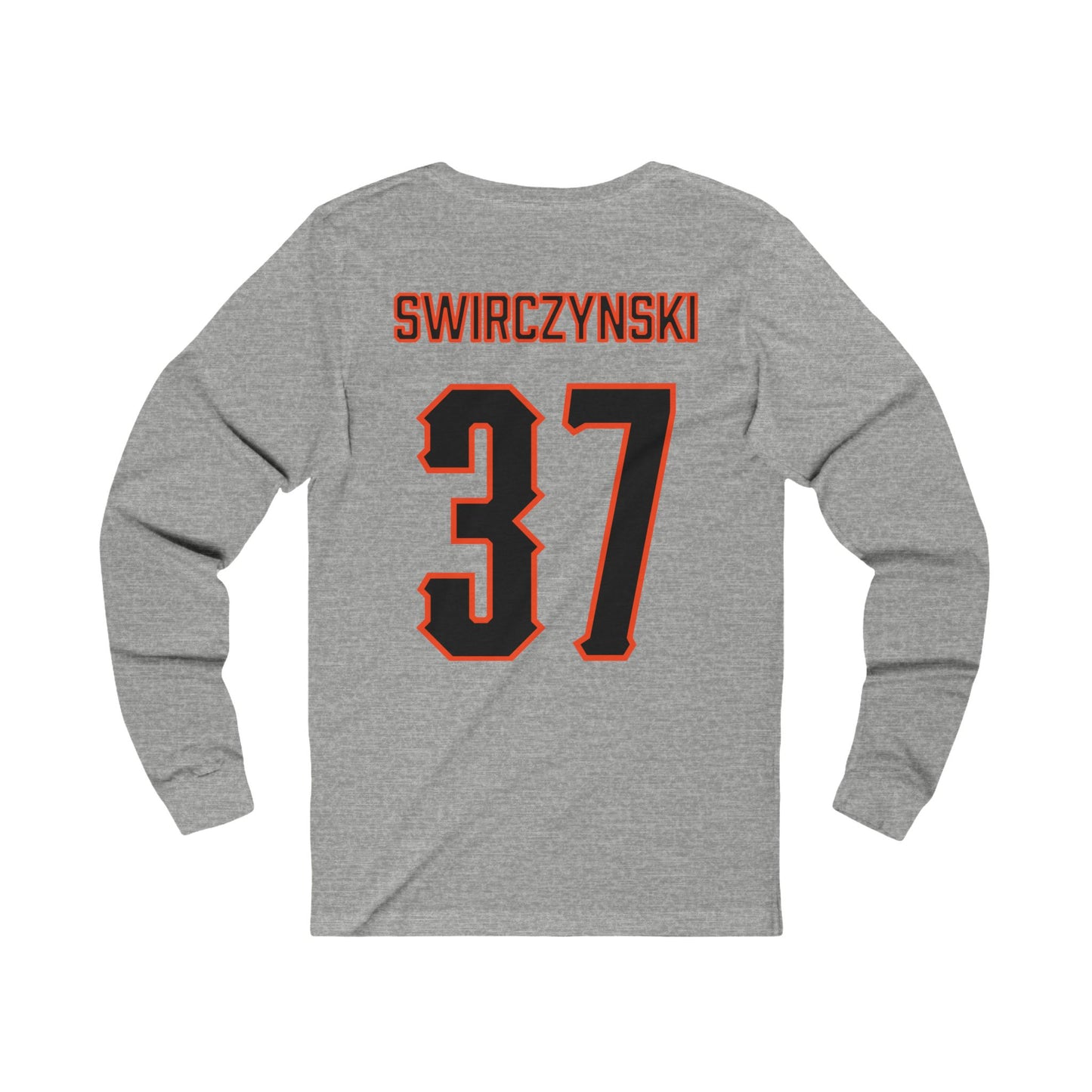 Seth Swirczynski #37 Cursive Cowboys Long Sleeve