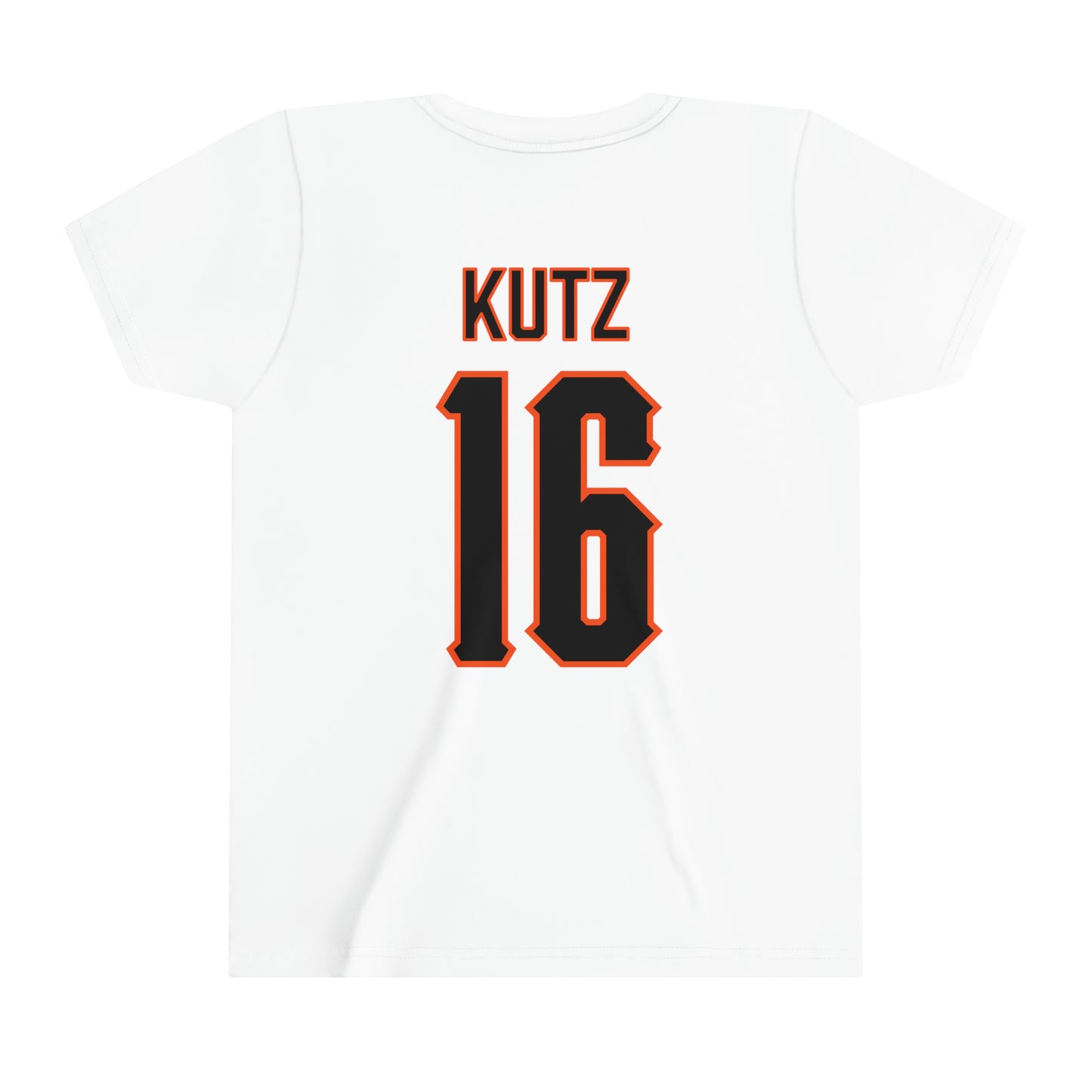 Youth Katie Kutz #16 Cursive Cowgirls T-Shirt