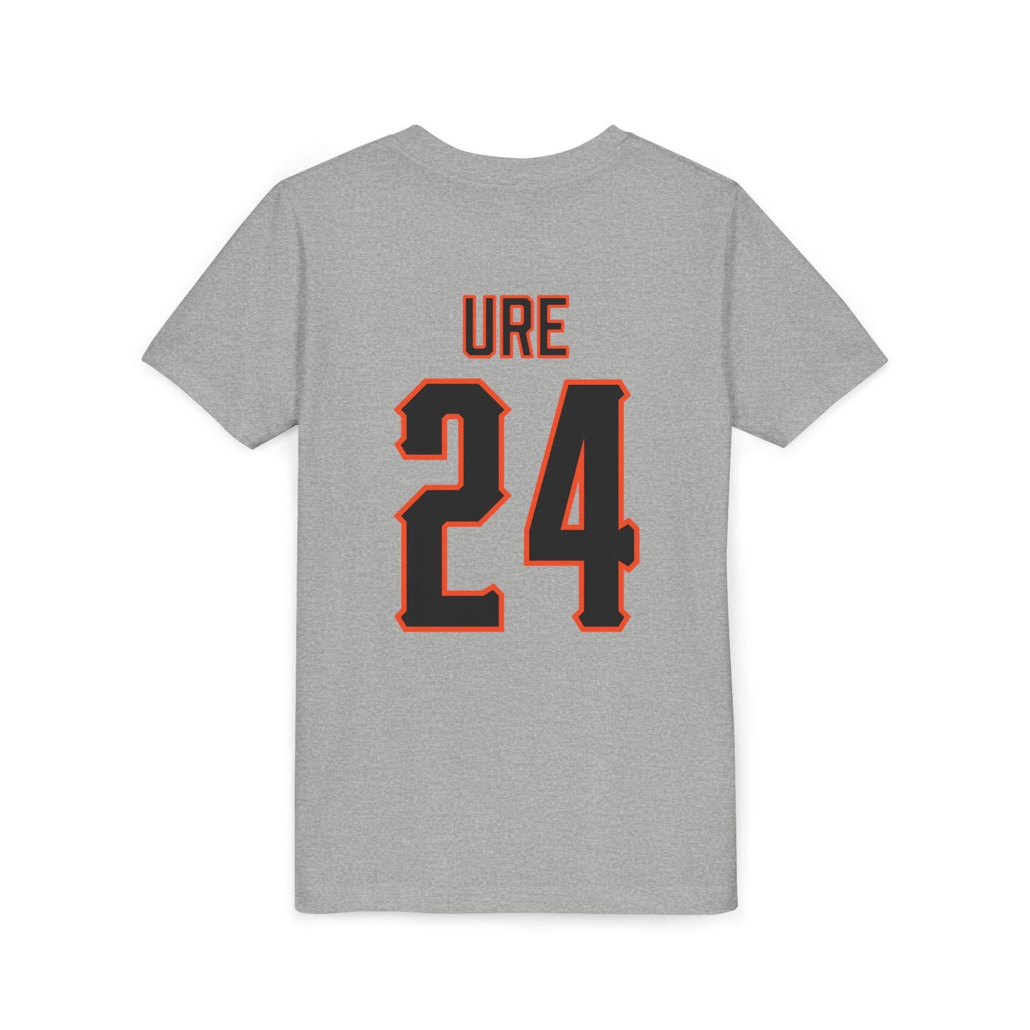 Youth Ryan Ure #24 Cursive Cowboys T-Shirt