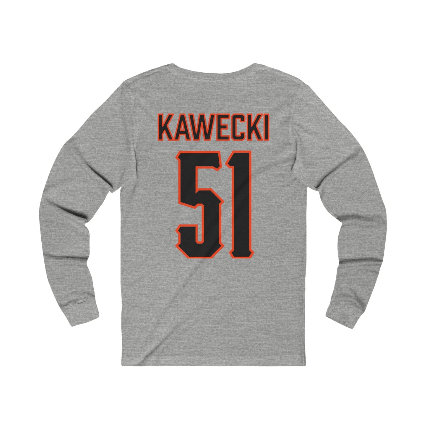 Austin Kawecki #51 Cursive Cowboys Long Sleeve