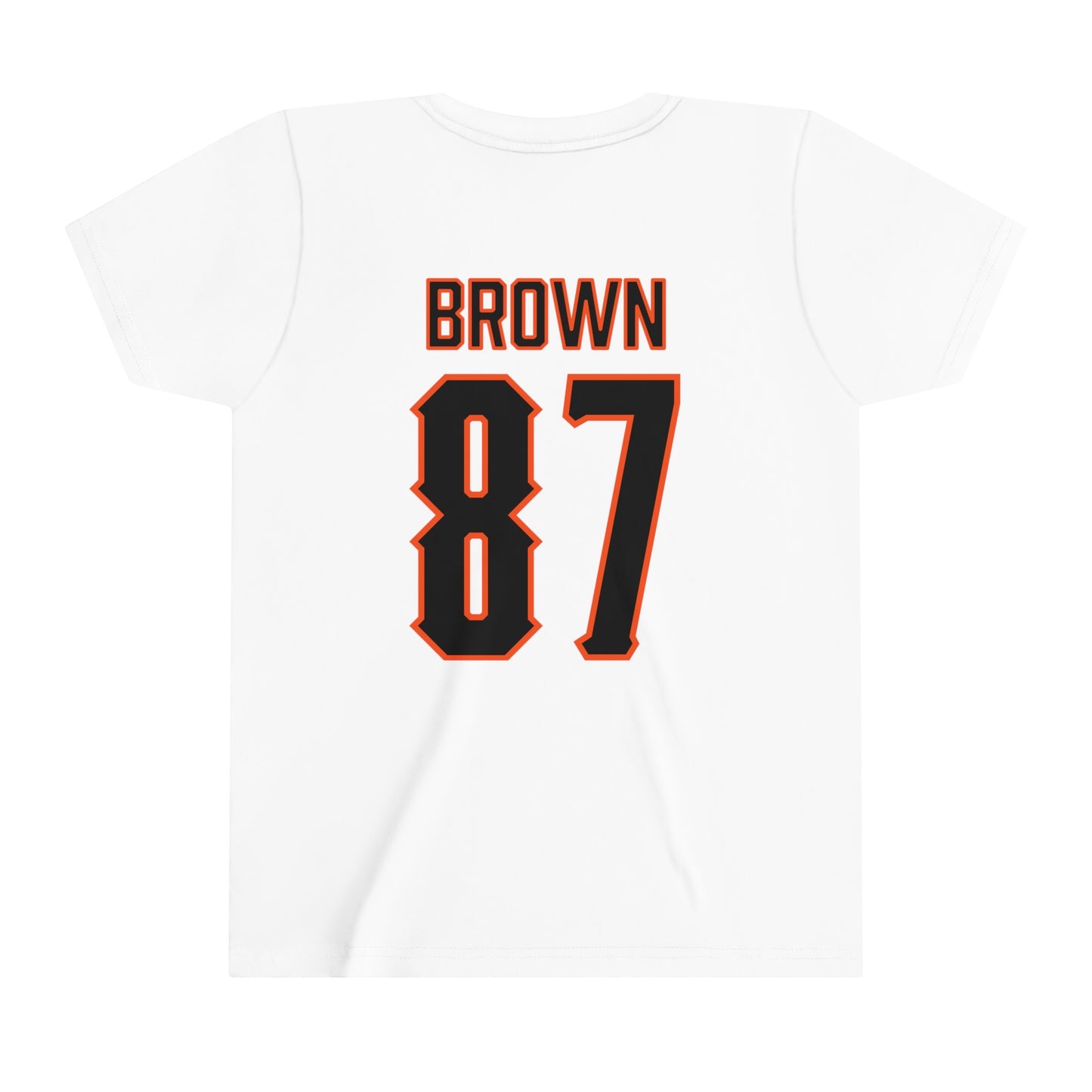 Youth DeSean Brown #87 Cursive Cowboys T-Shirt