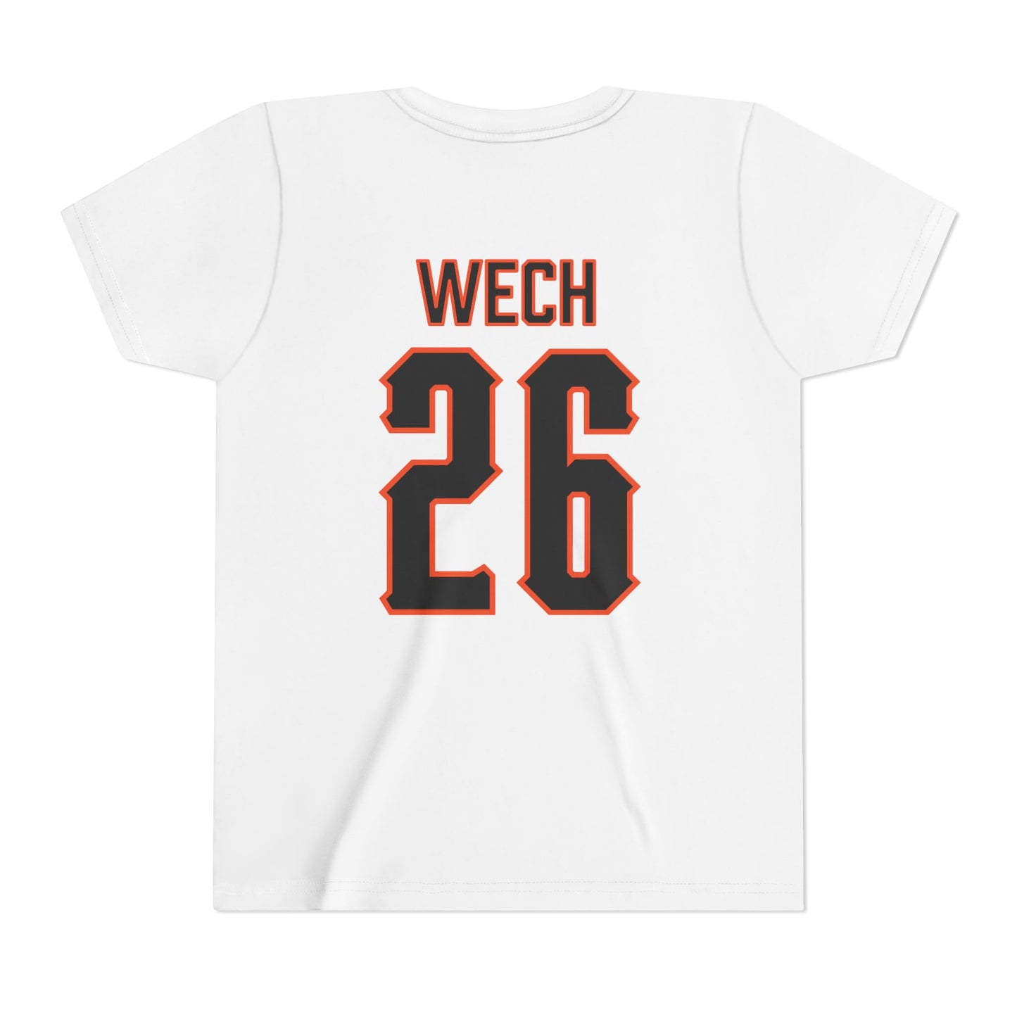 Youth Noah Wech #26 Cursive Cowboys T-Shirt