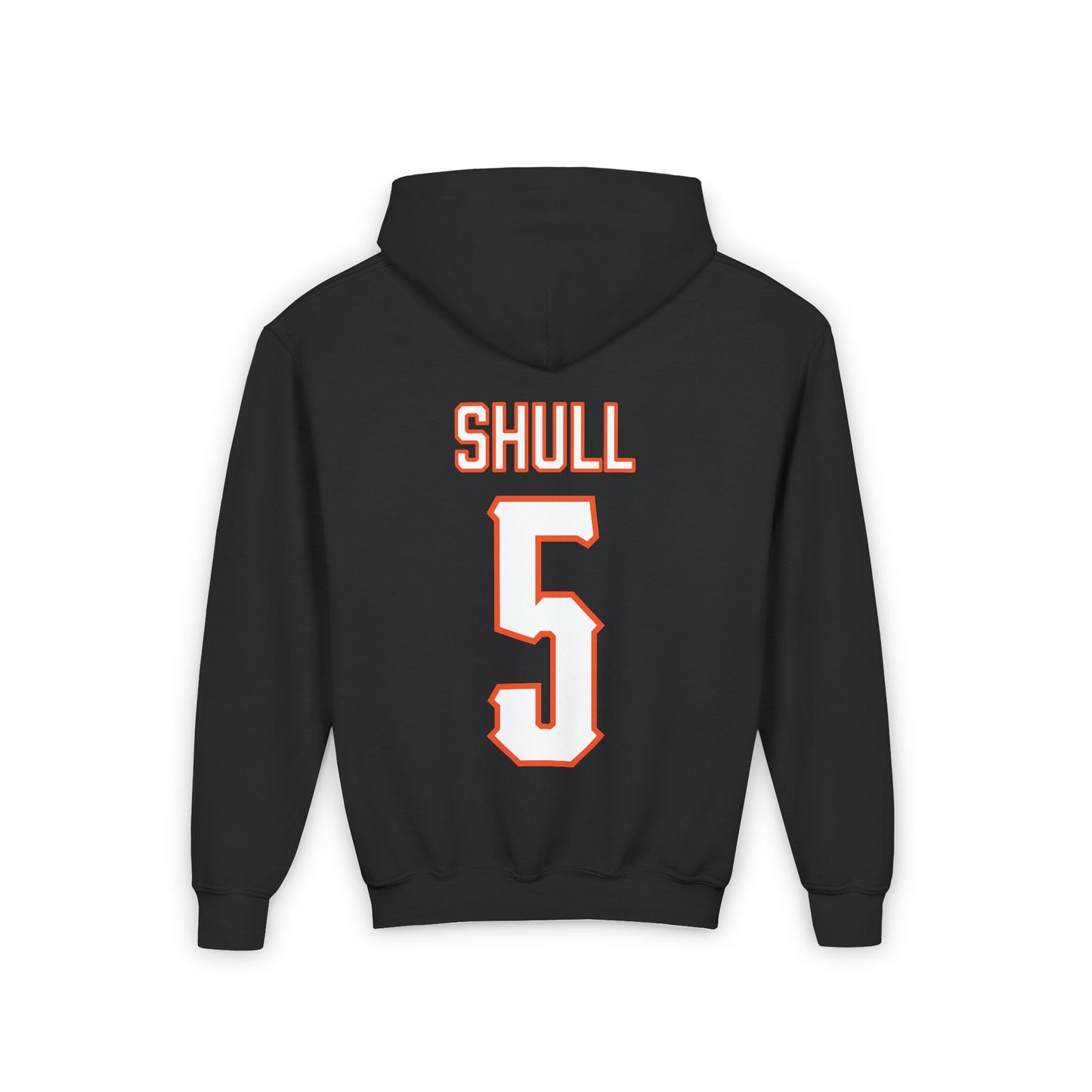 Youth Garrett Shull #5 Cursive Cowboys Hoodie