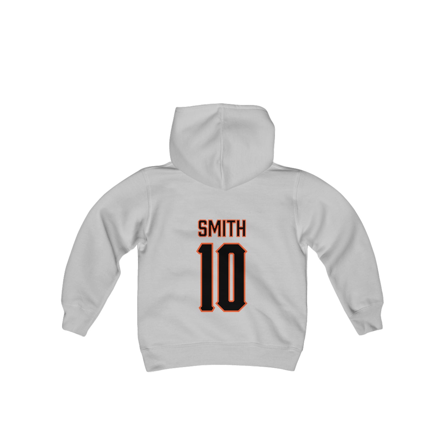 Youth Kale Smith #10 Cursive Cowboys Hoodie