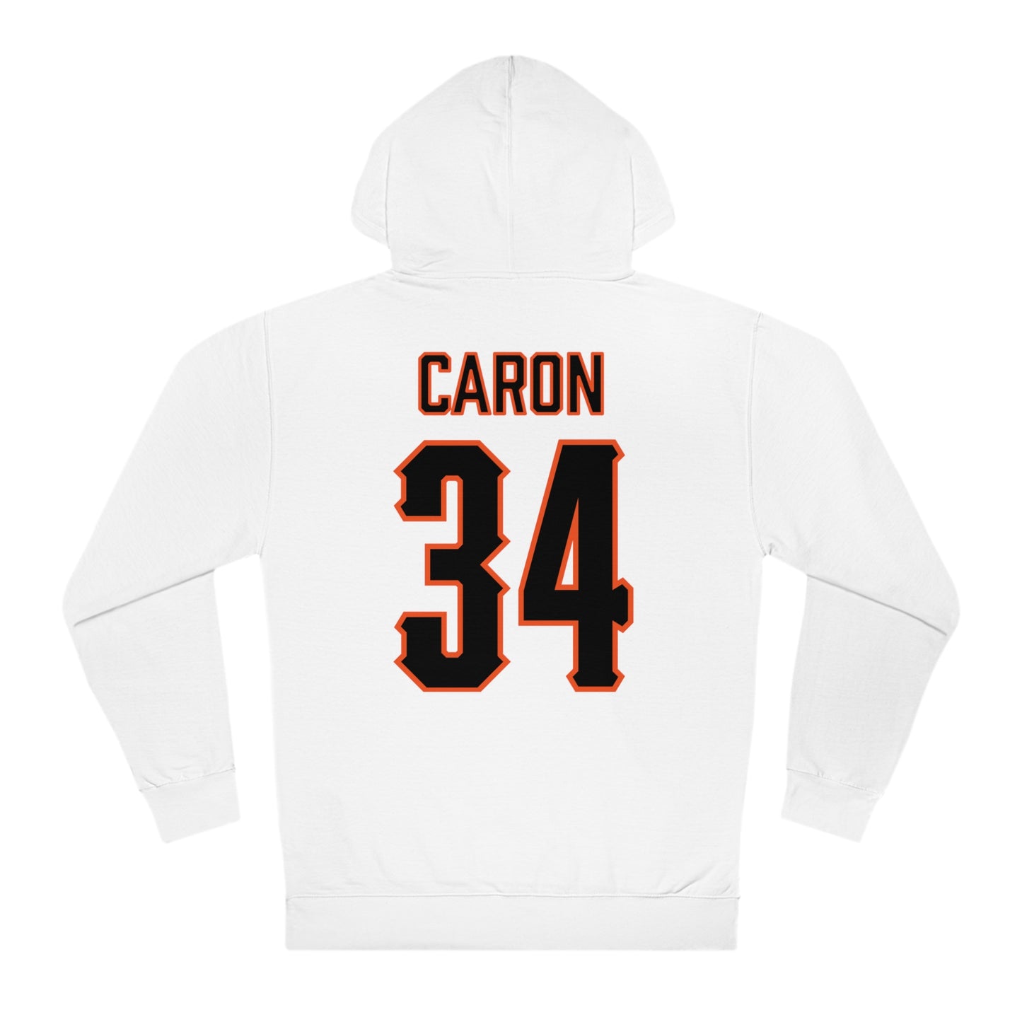 Tyler Caron #34 Cursive Cowboys Hoodie