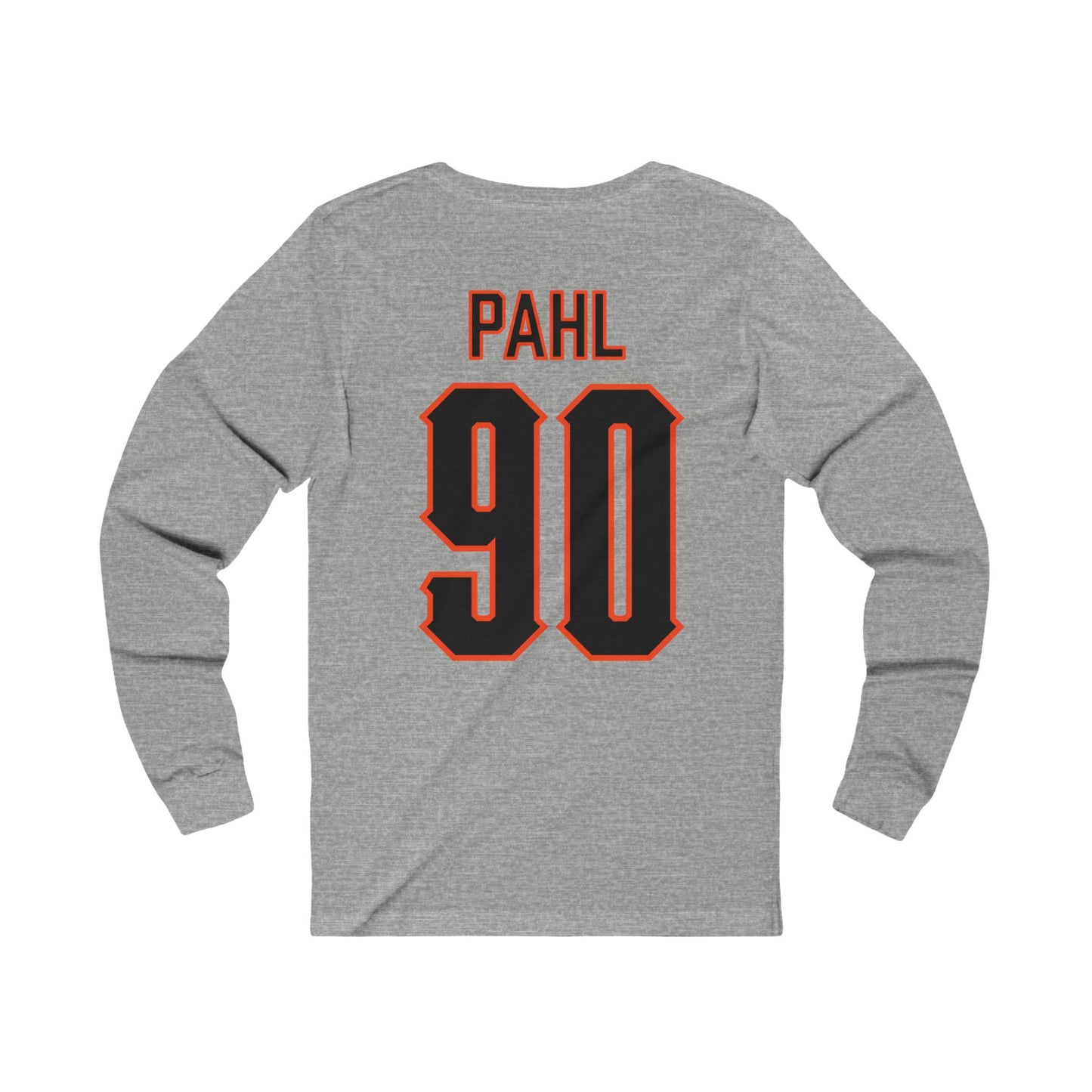 Wes Pahl #90 Cursive Cowboys Long Sleeve